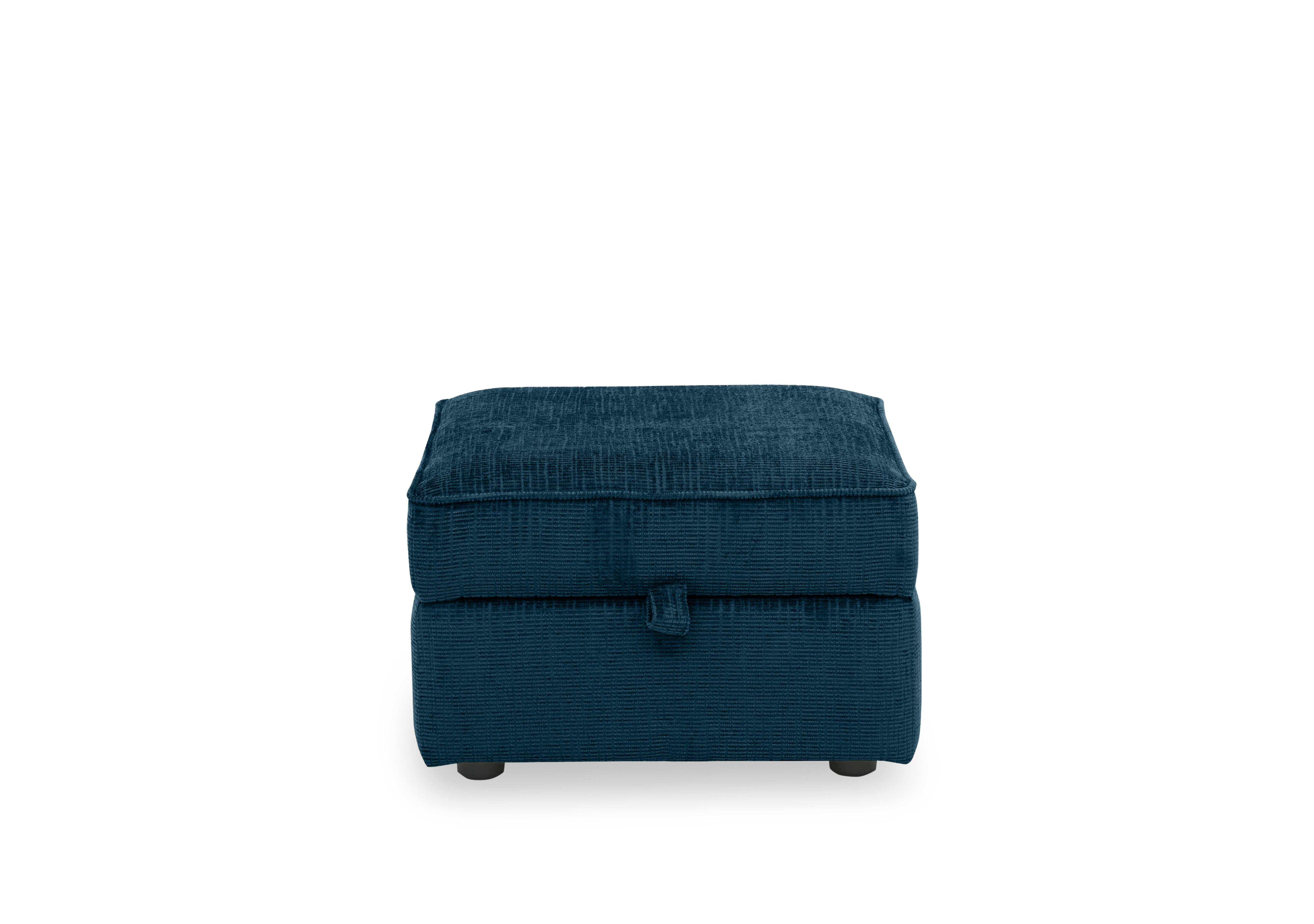 Abberton Small Storage Footstool in Plain Fabric in Neptune Bromley Chenille Plain on Furniture Village