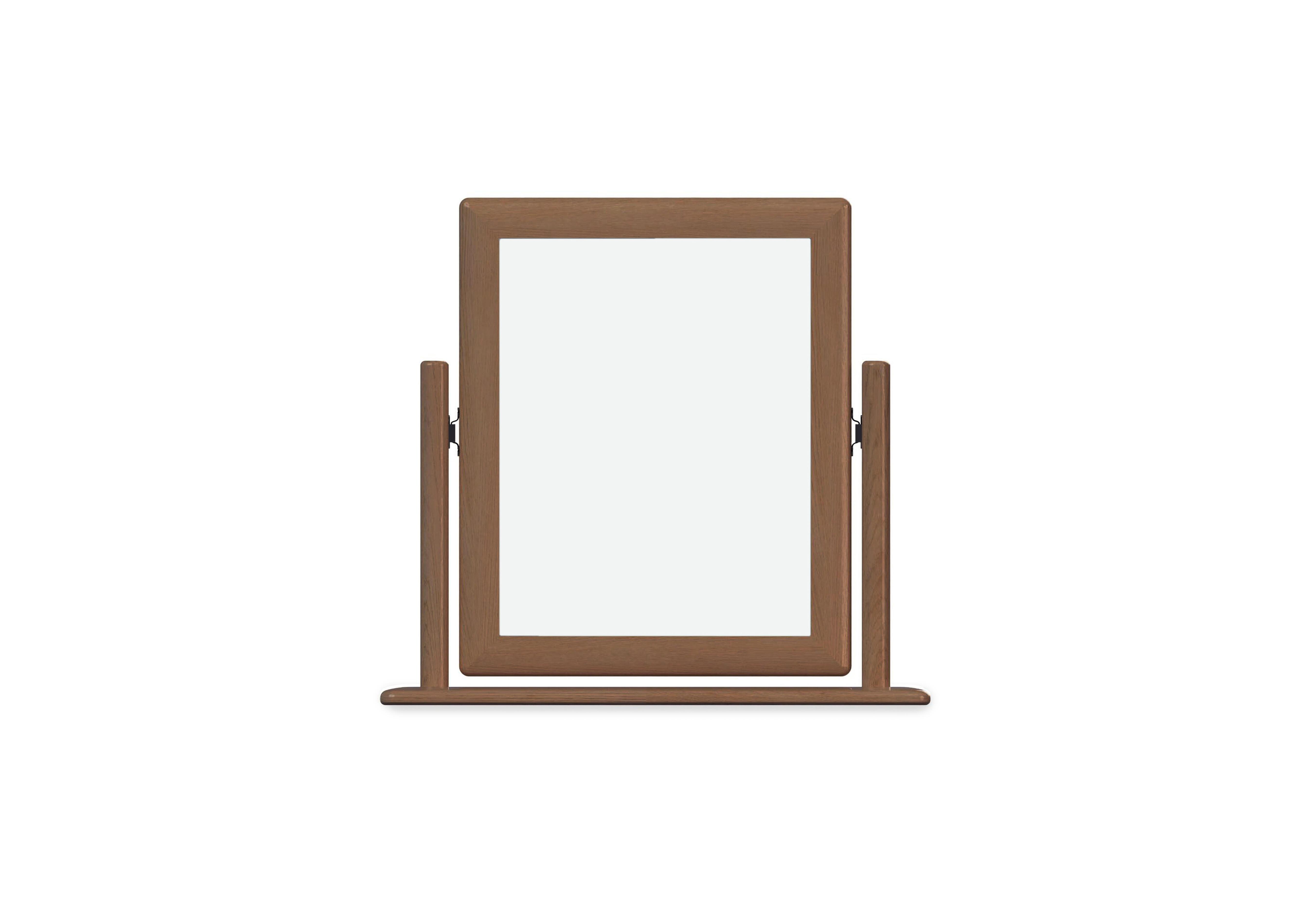 Stockholm Dressing Table Mirror in Dark Oak on Furniture Village