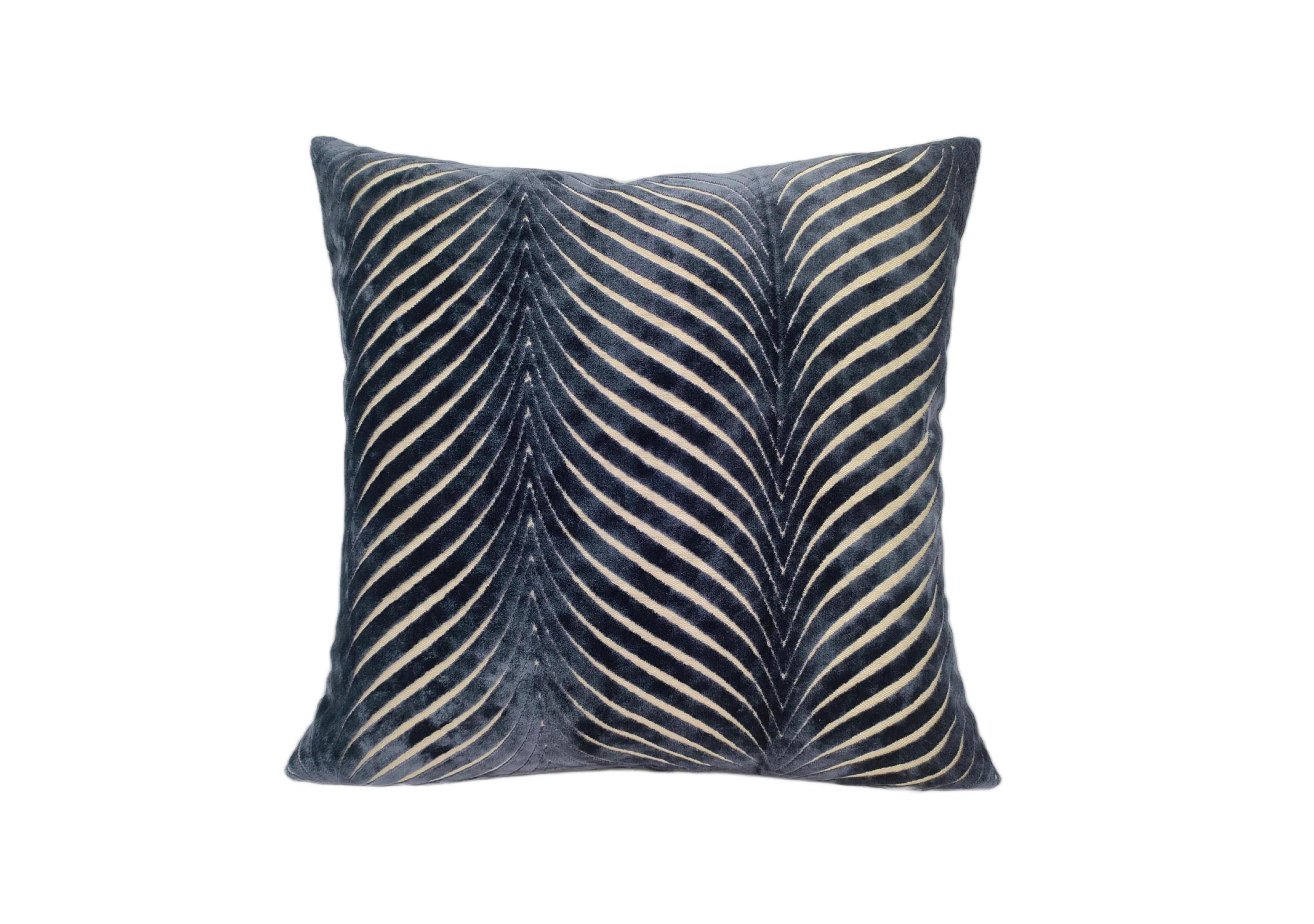 Rada Large Cushion in Navy on Furniture Village