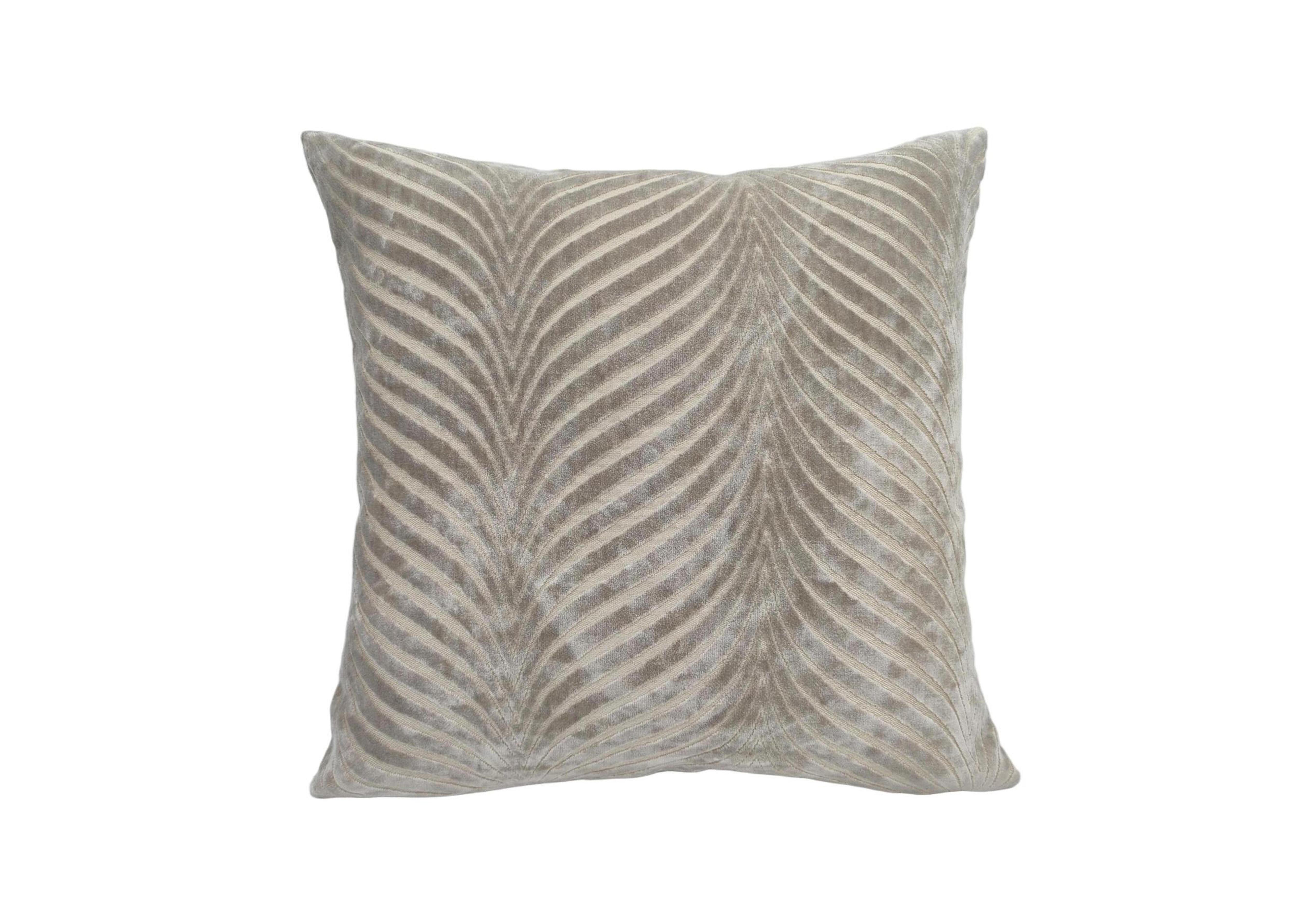 Rada Large Cushion in Taupe on Furniture Village
