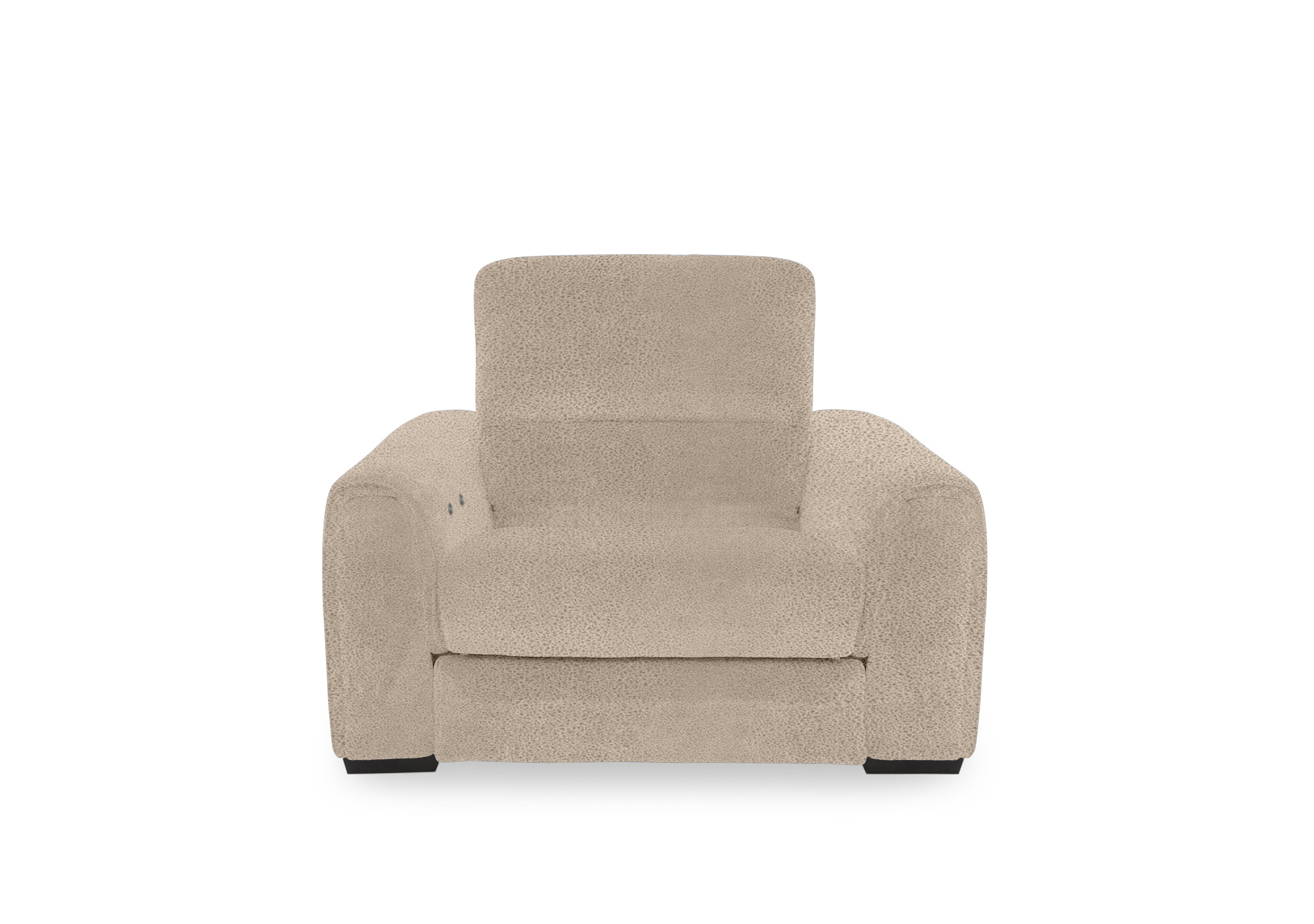 Flex Fabric Power Recliner Armchair with Storage Arms in Bfa-Blj-R20 Bisque on Furniture Village