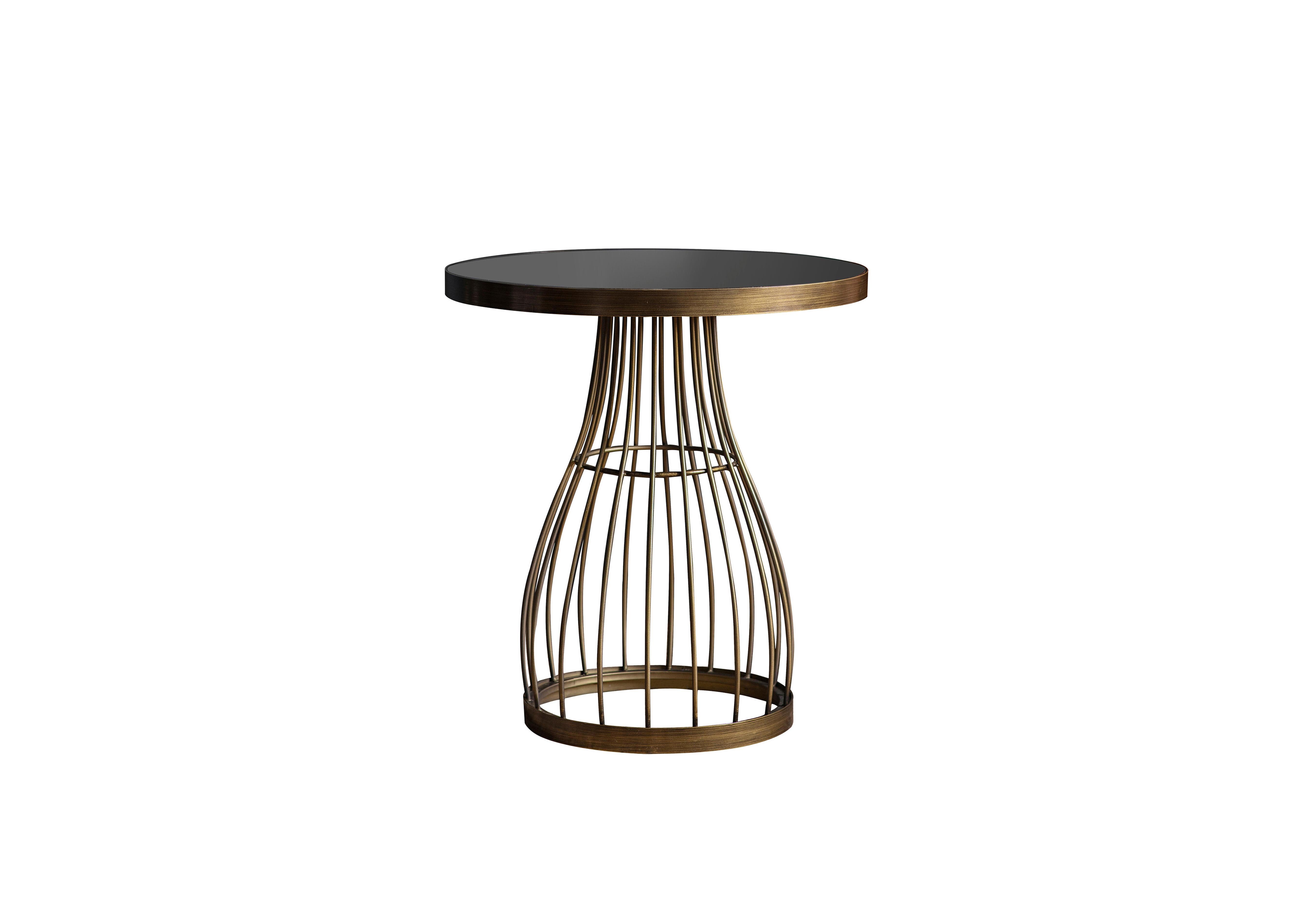 Bellura Side Table in Bronze on Furniture Village