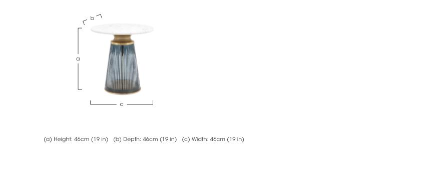 Elio Side Table in  on Furniture Village