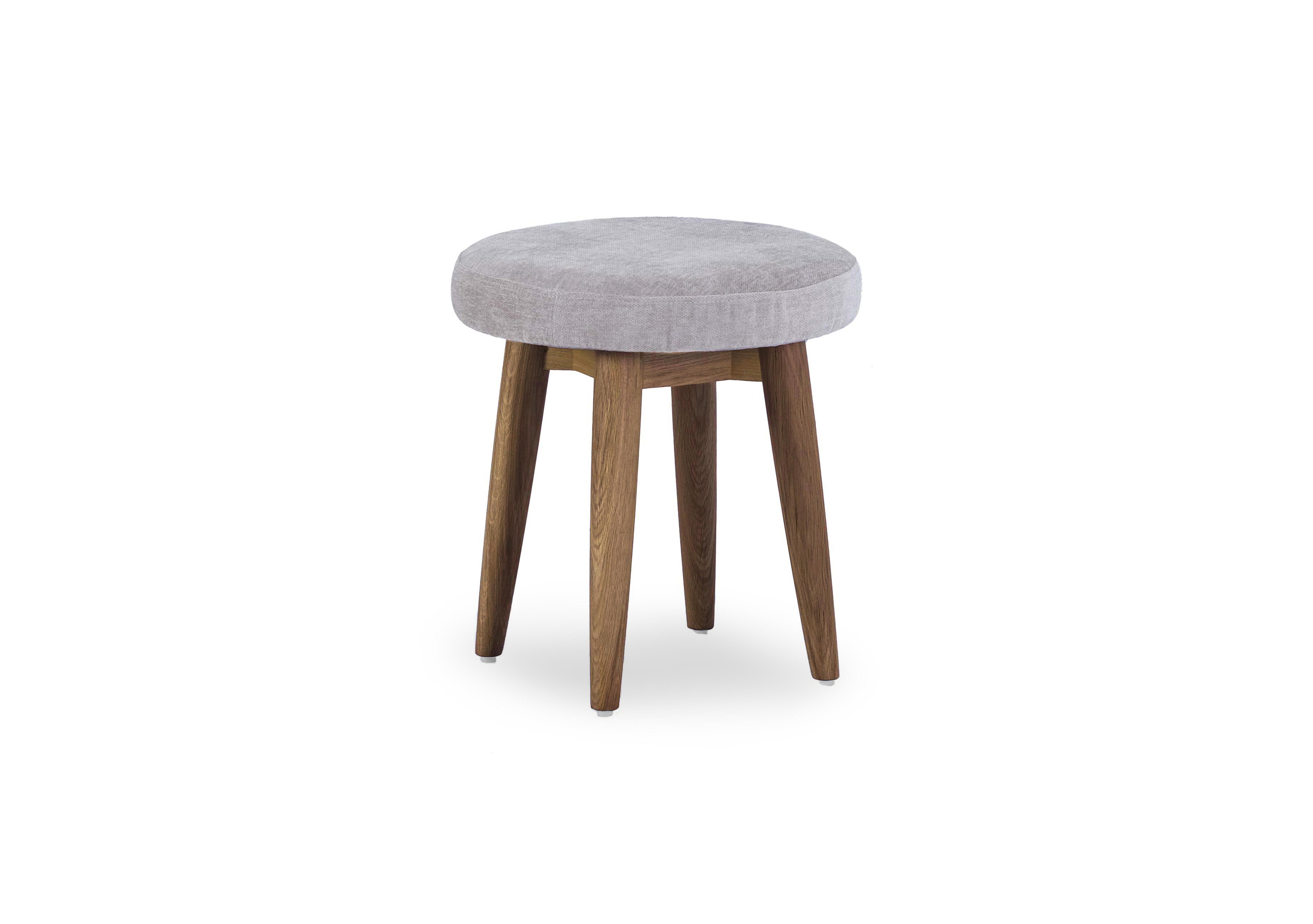 Stockholm Dressing Table Stool in Dark Oak on Furniture Village