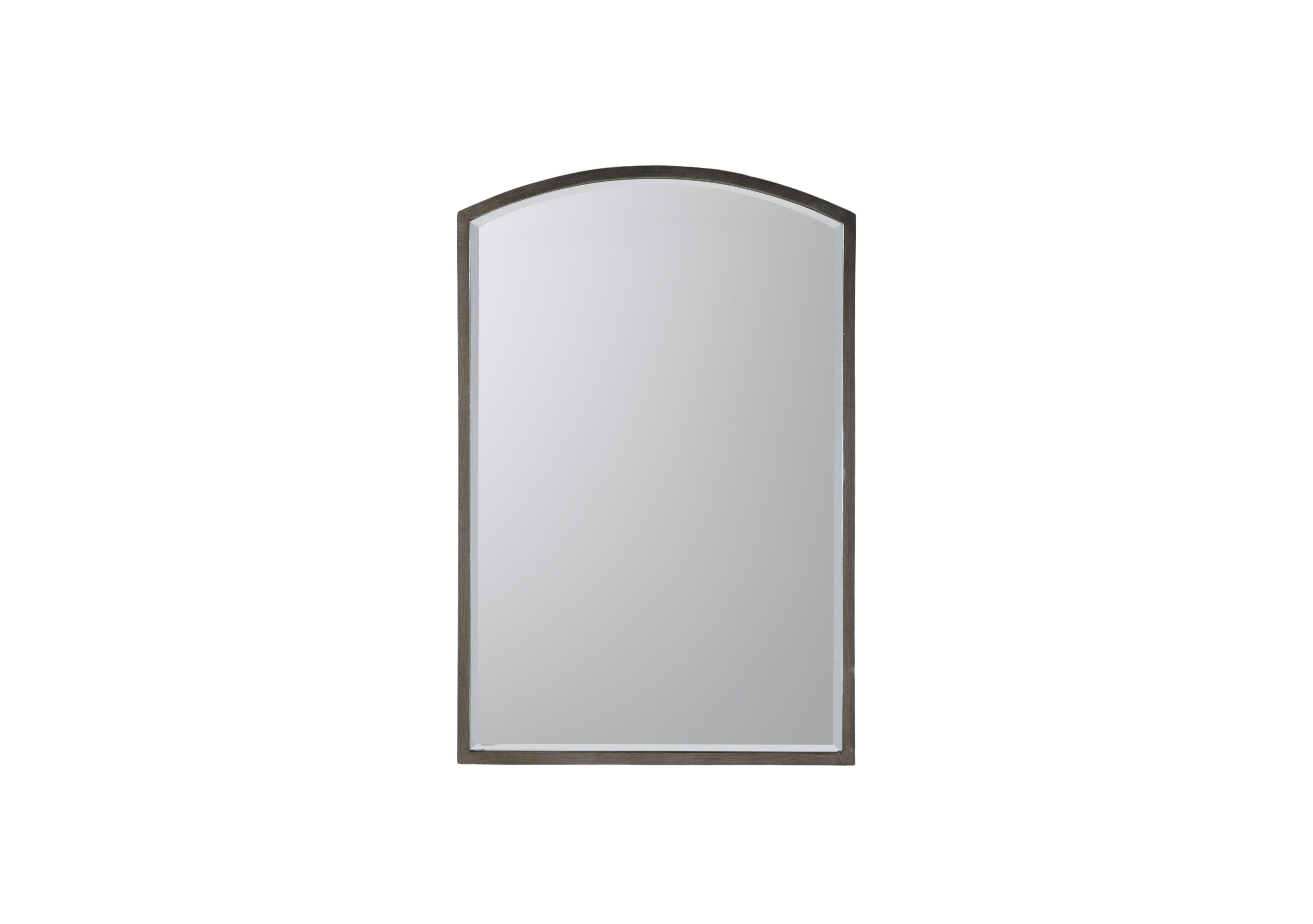 Heath Small Arch Mirror in Silver on Furniture Village