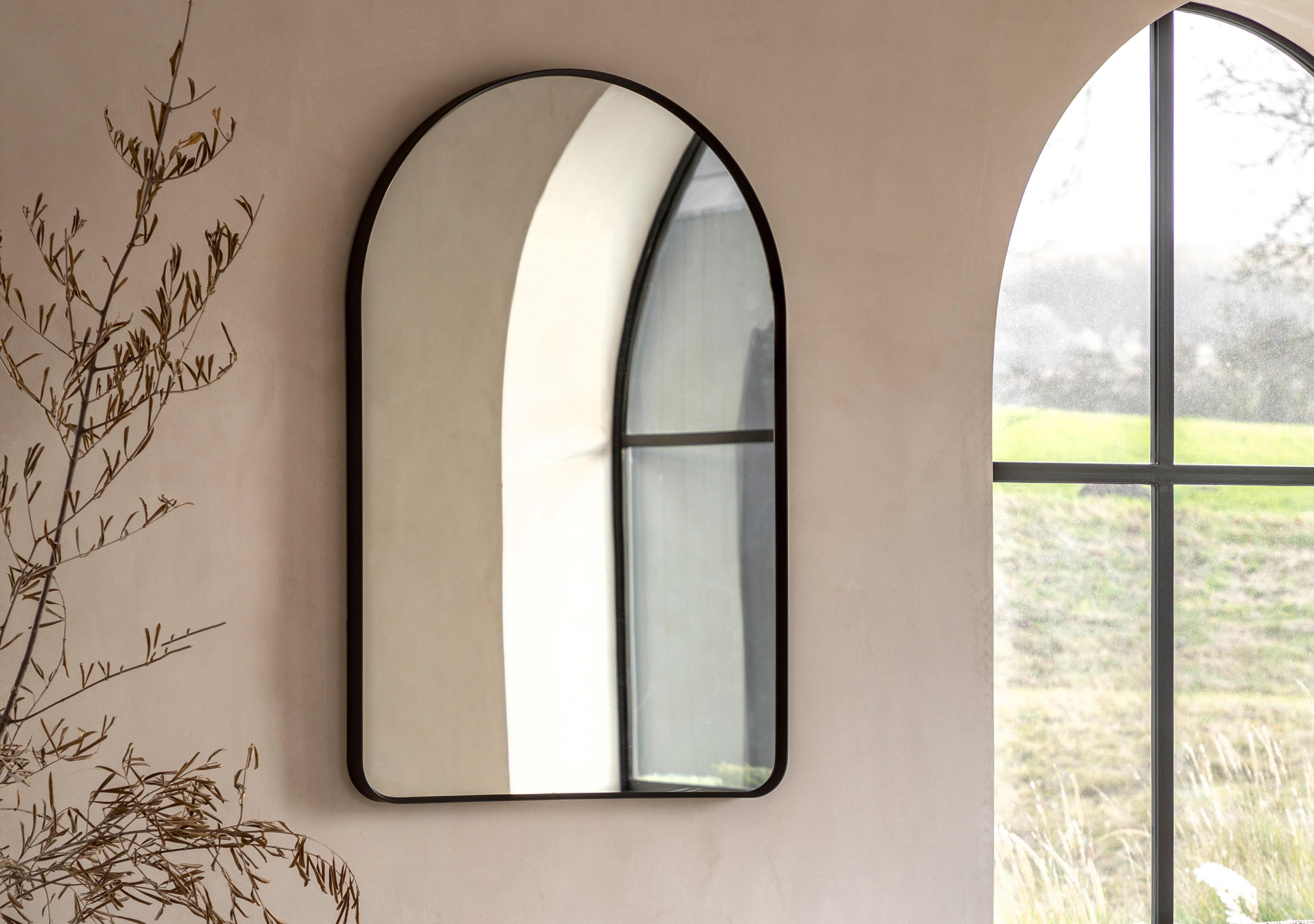 Heston Small Arch Mirror in  on Furniture Village