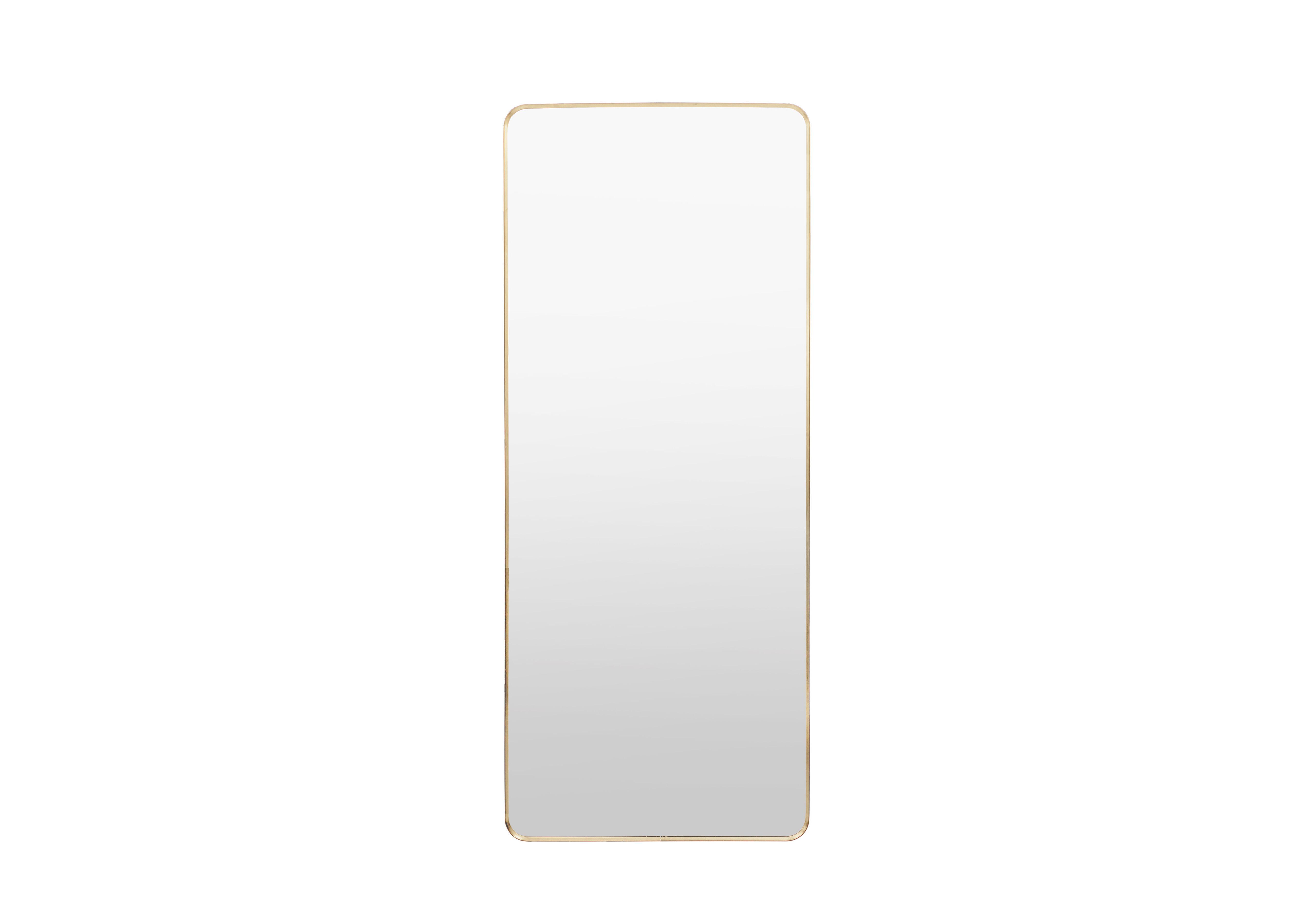 Heston Full Length Mirror in Gold on Furniture Village