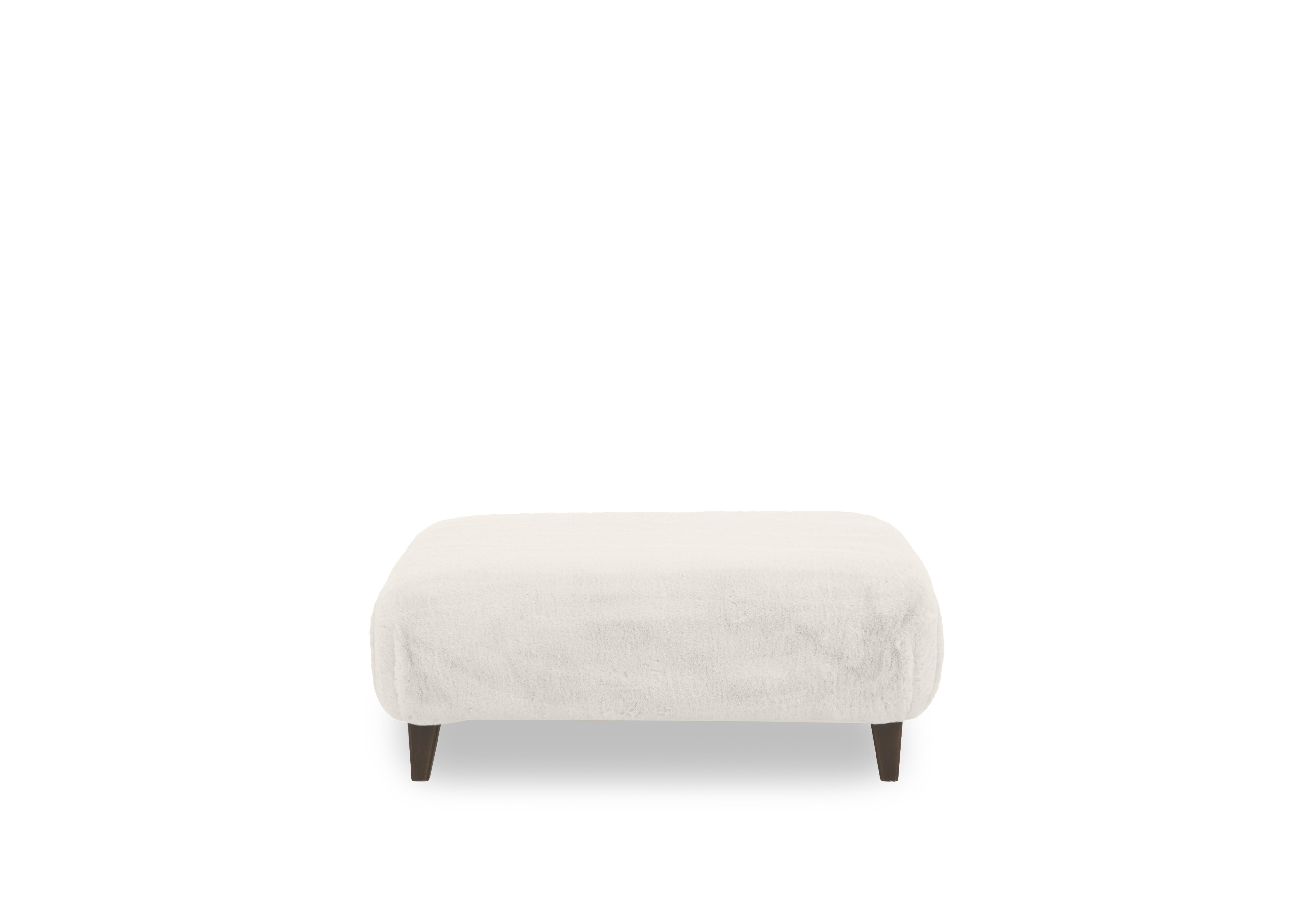 Aura Footstool in Bear Ivory Dw Ft on Furniture Village