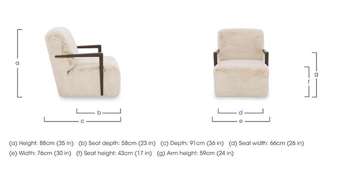 Aura Swivel Chair in  on Furniture Village