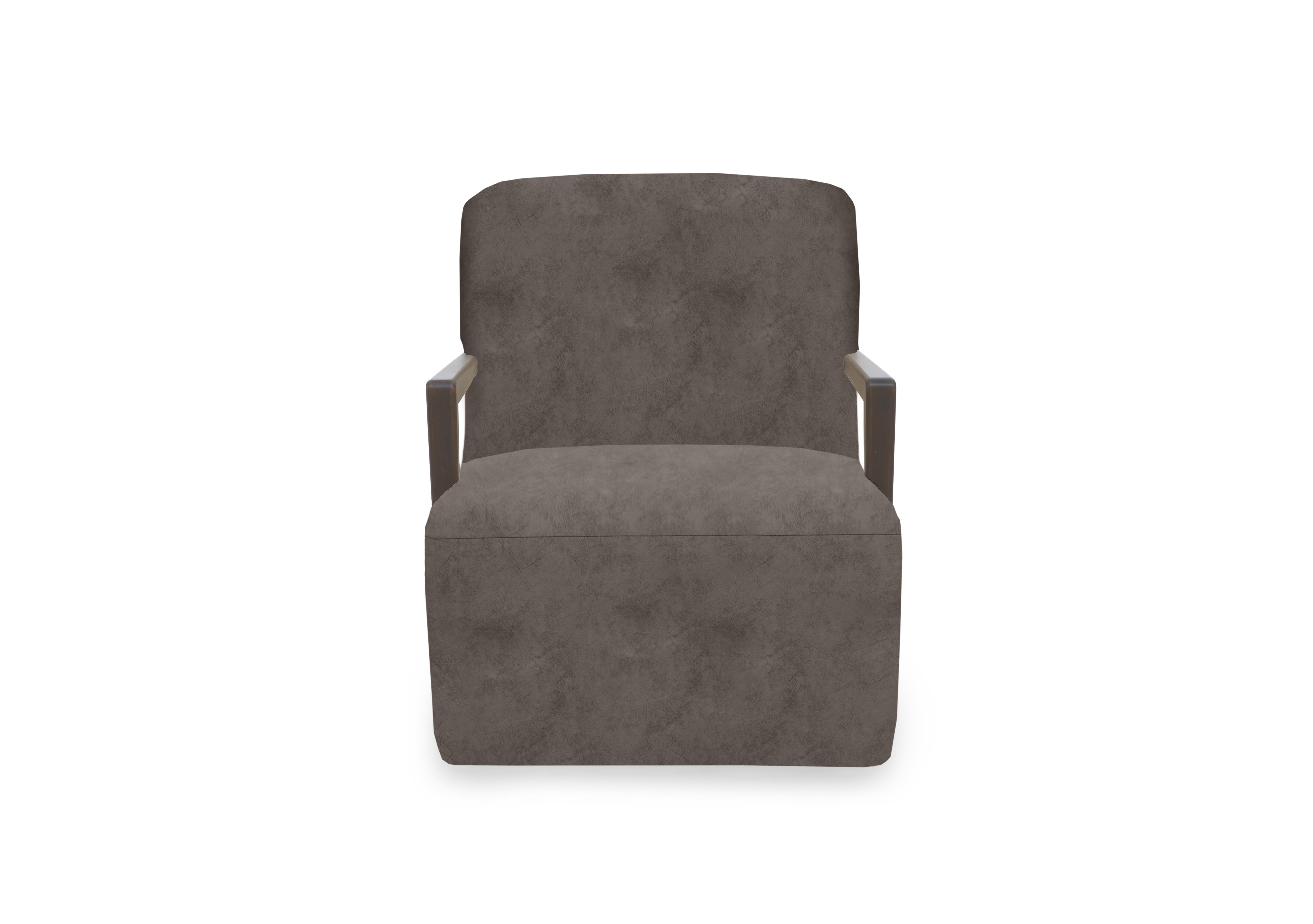 Aura Swivel Chair in Kenzo Chocolate Dw on Furniture Village