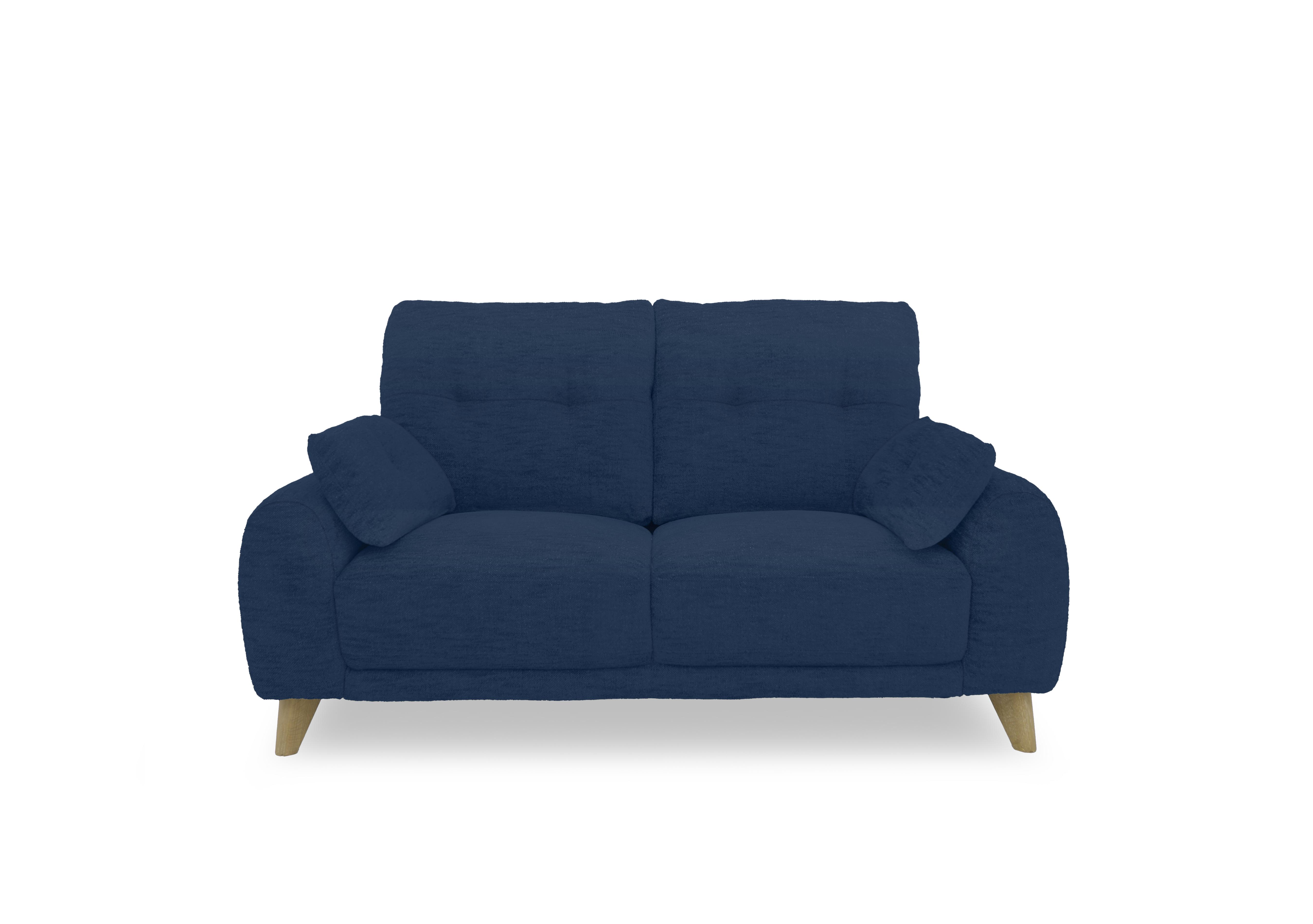 Malmo Fabric 2 Seater Sofa in Fab-Can-R330 Steel Blue on Furniture Village
