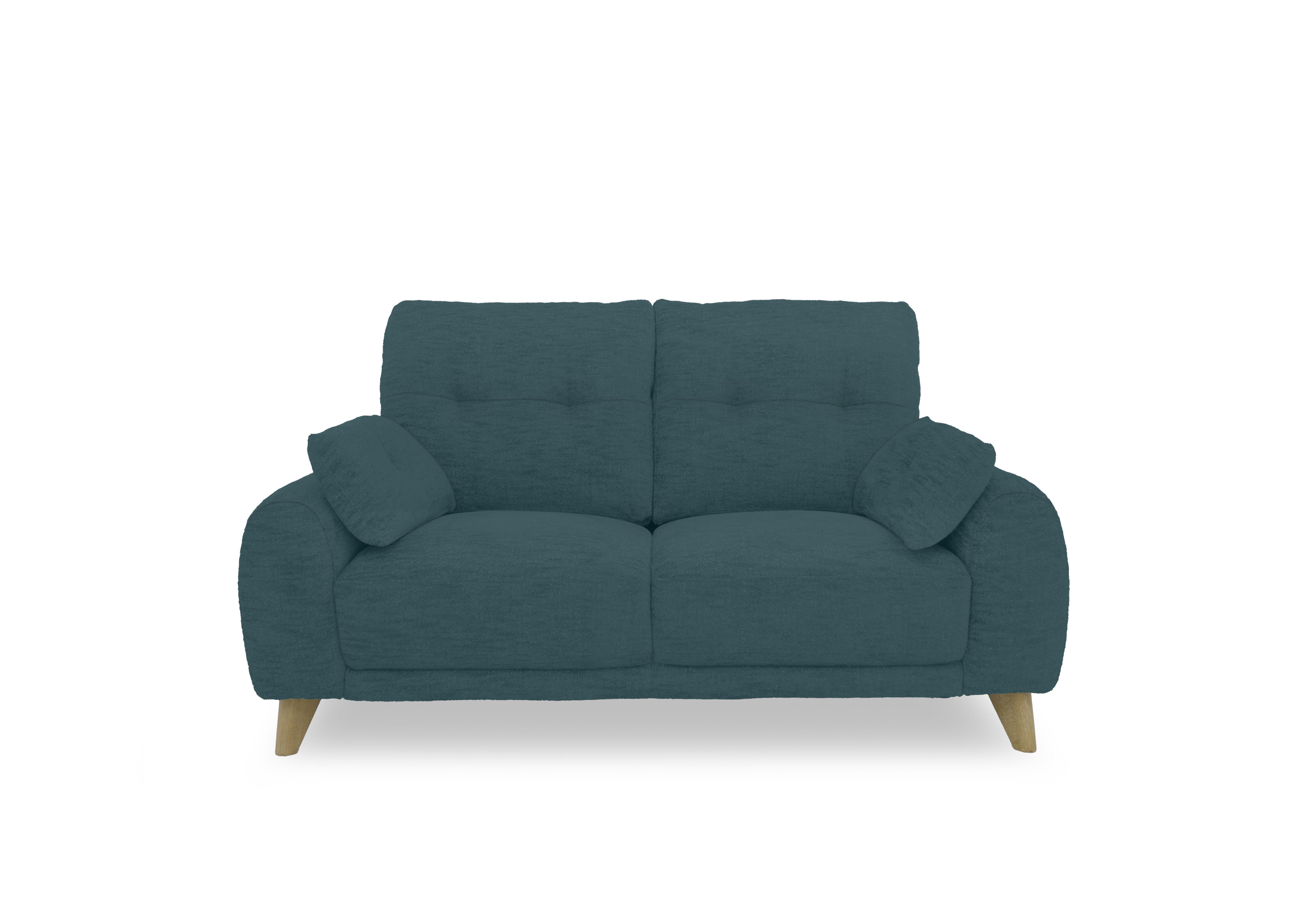 Malmo Fabric 2 Seater Sofa in Fab-Can-R340 Peacock on Furniture Village