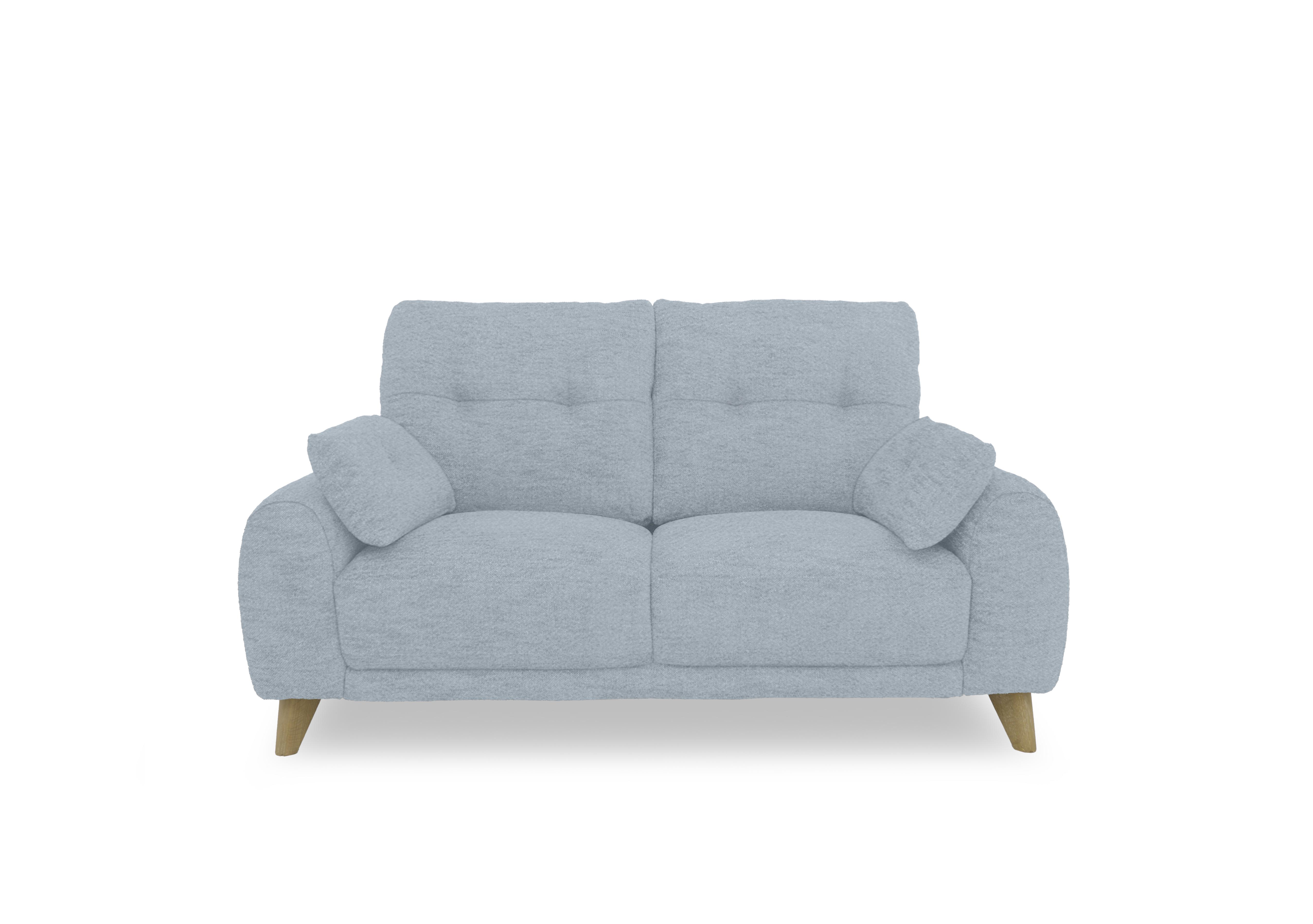 Malmo Fabric 2 Seater Sofa in Fab-Meo-R17 Baby Blue on Furniture Village