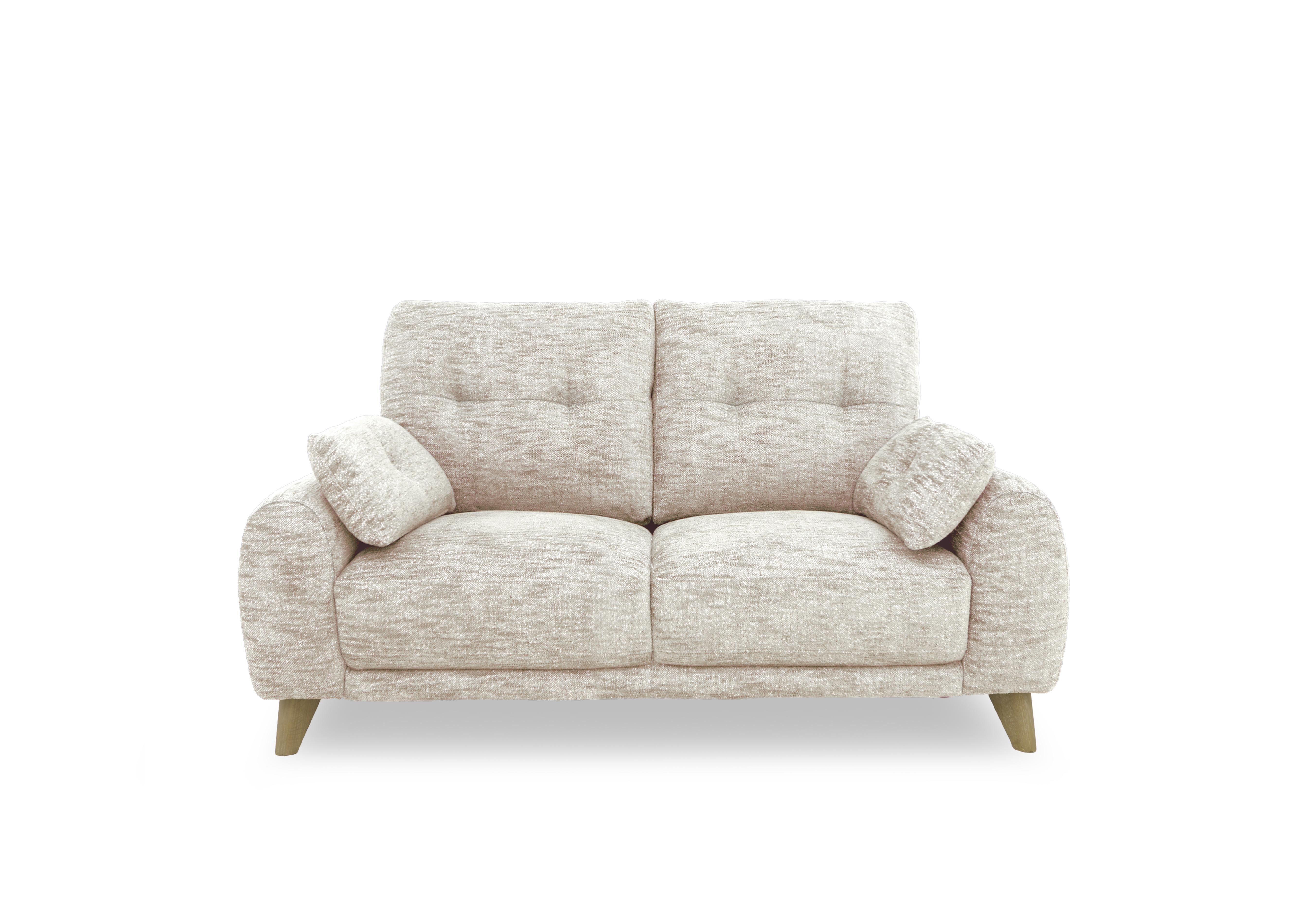 Malmo Fabric 2 Seater Sofa in Fab-Mga-R04 Beige on Furniture Village