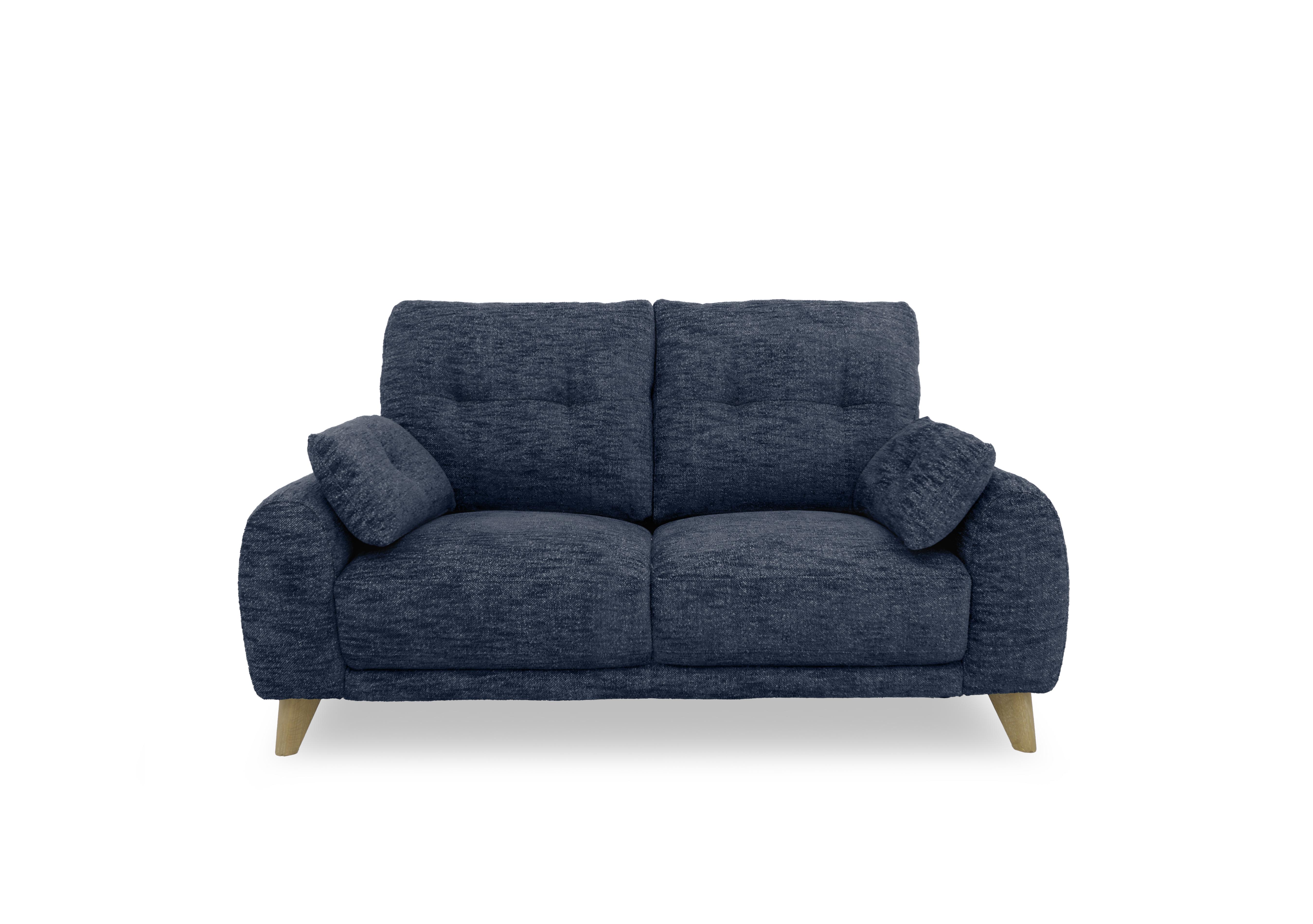 Malmo Fabric 2 Seater Sofa in Fab-Mga-R10 Dark Denim on Furniture Village
