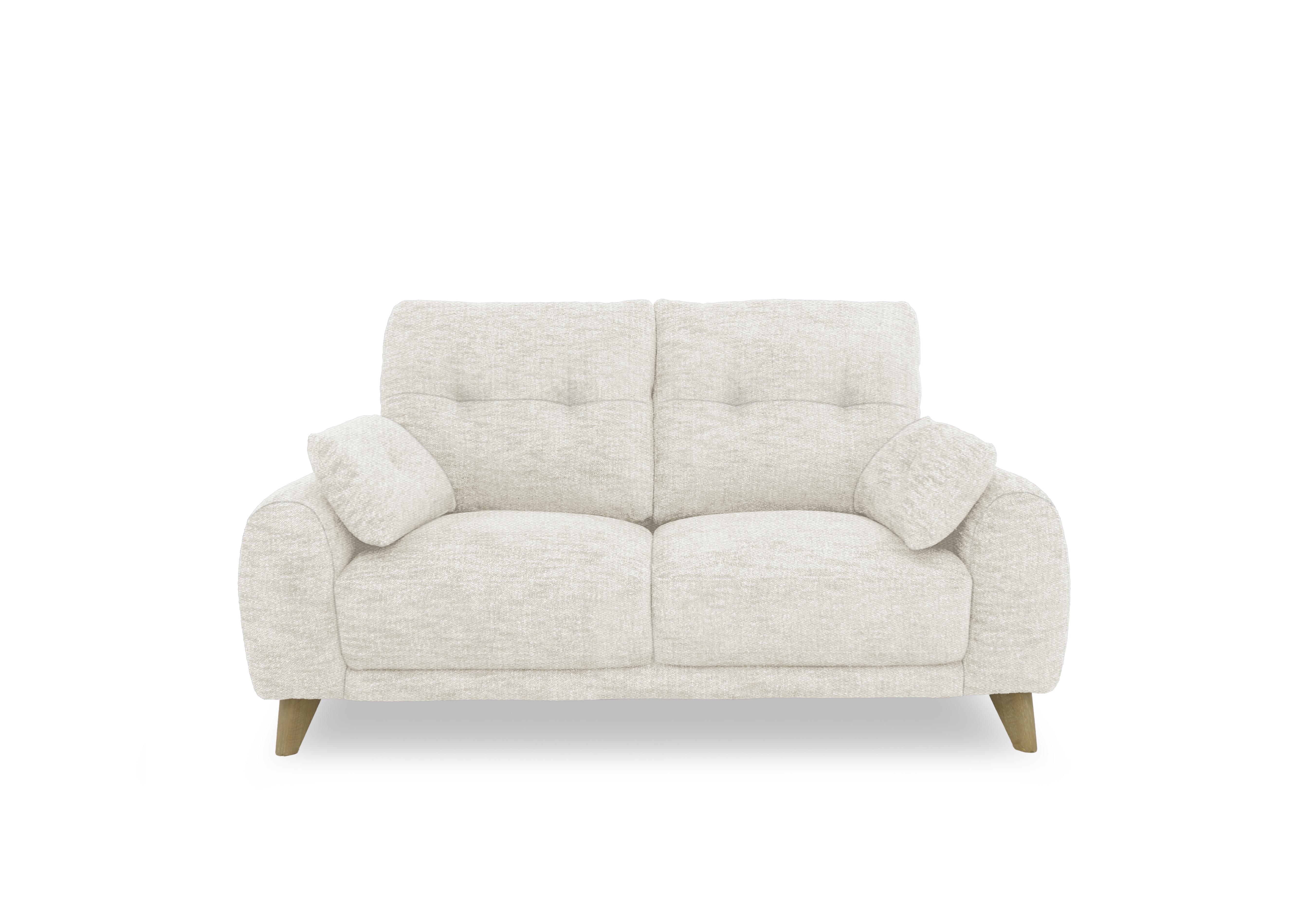 Malmo Fabric 2 Seater Sofa in Fab-Ndo-R12 Light Grey on Furniture Village