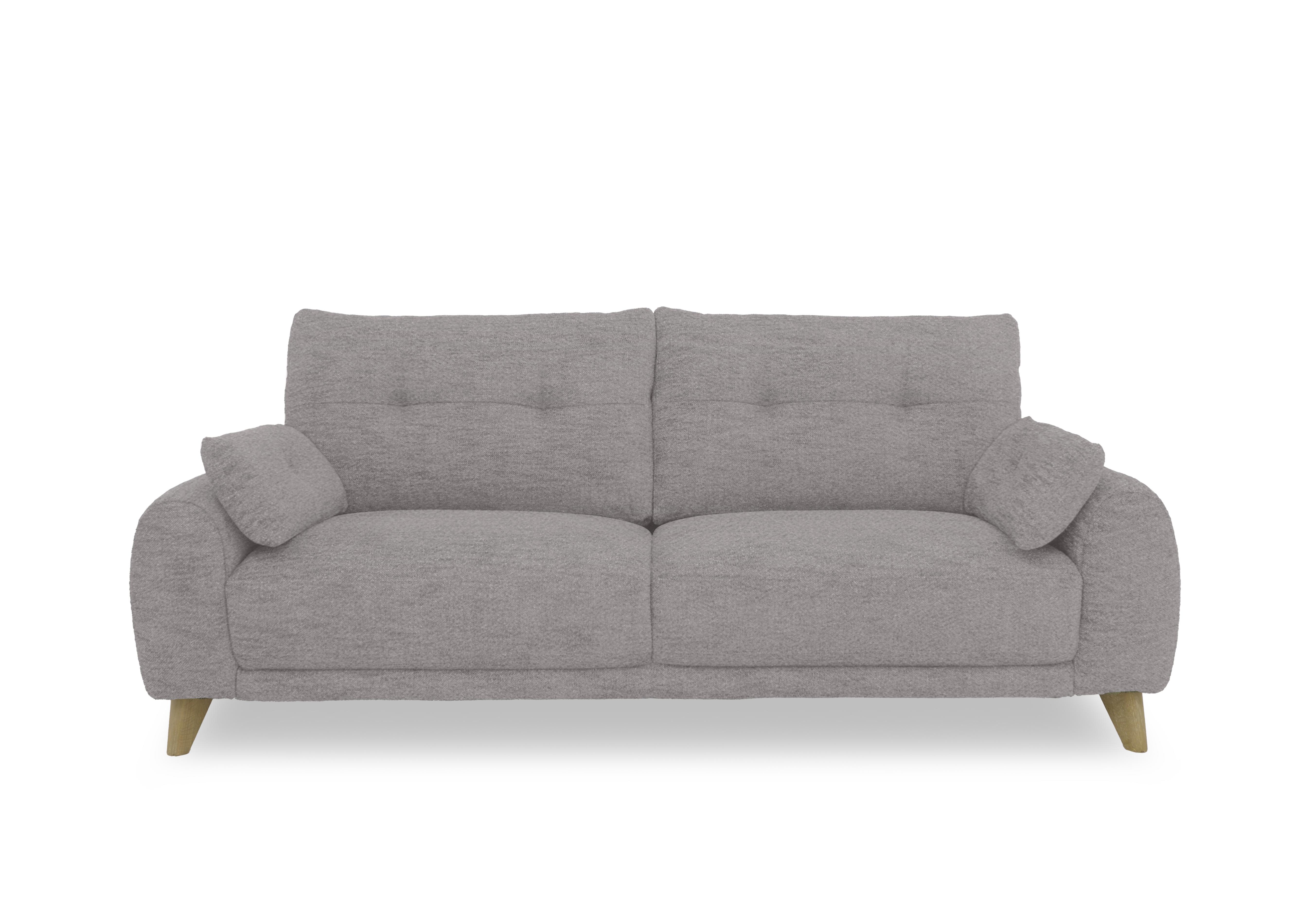 Malmo Fabric 3 Seater Sofa in Fab-Meo-R27 Pewter on Furniture Village
