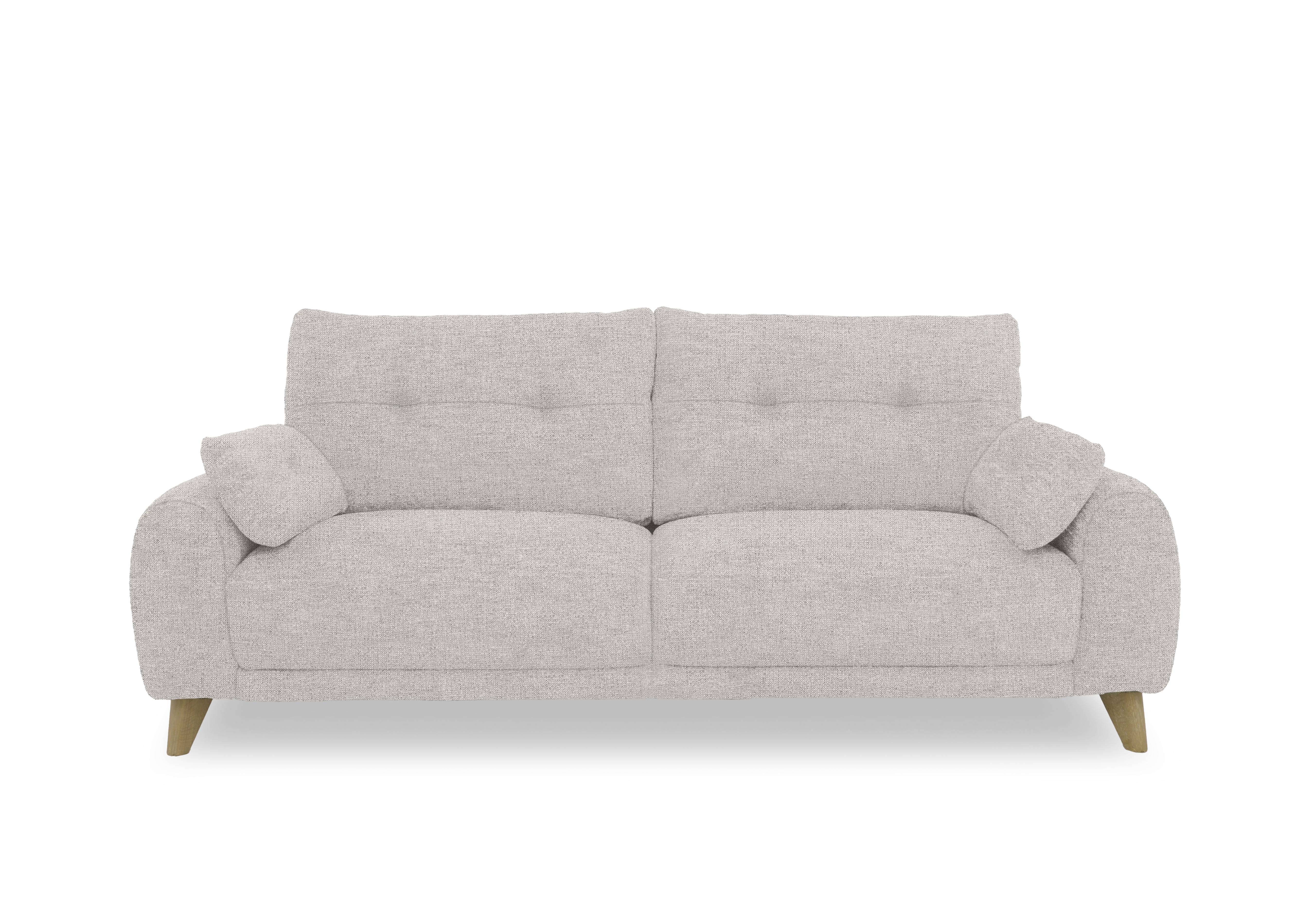 Malmo Fabric 3 Seater Sofa in Fab-Mil-R120 Mink on Furniture Village