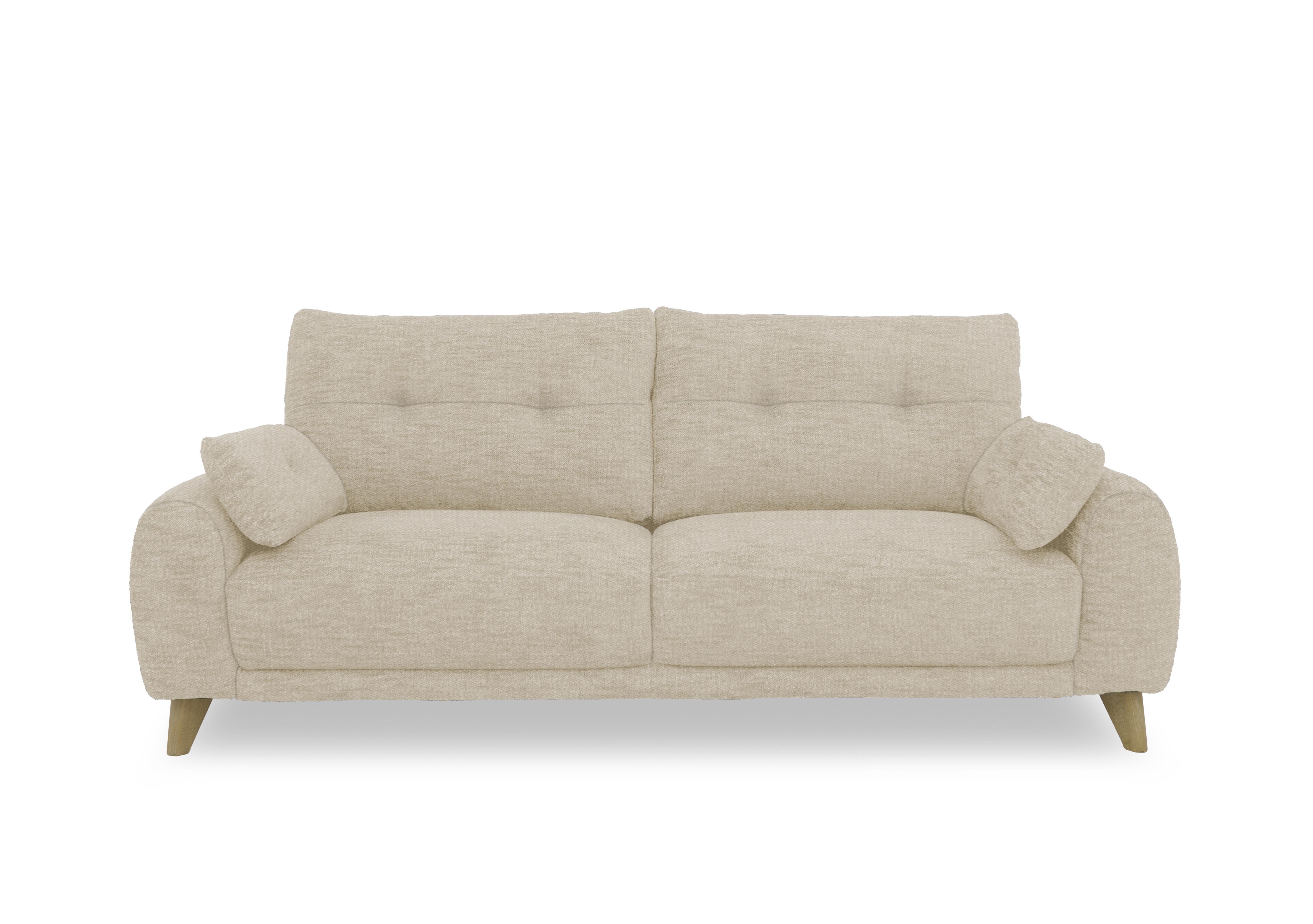 Malmo Fabric 3 Seater Sofa in Fab-Ndo-R09 Beige on Furniture Village