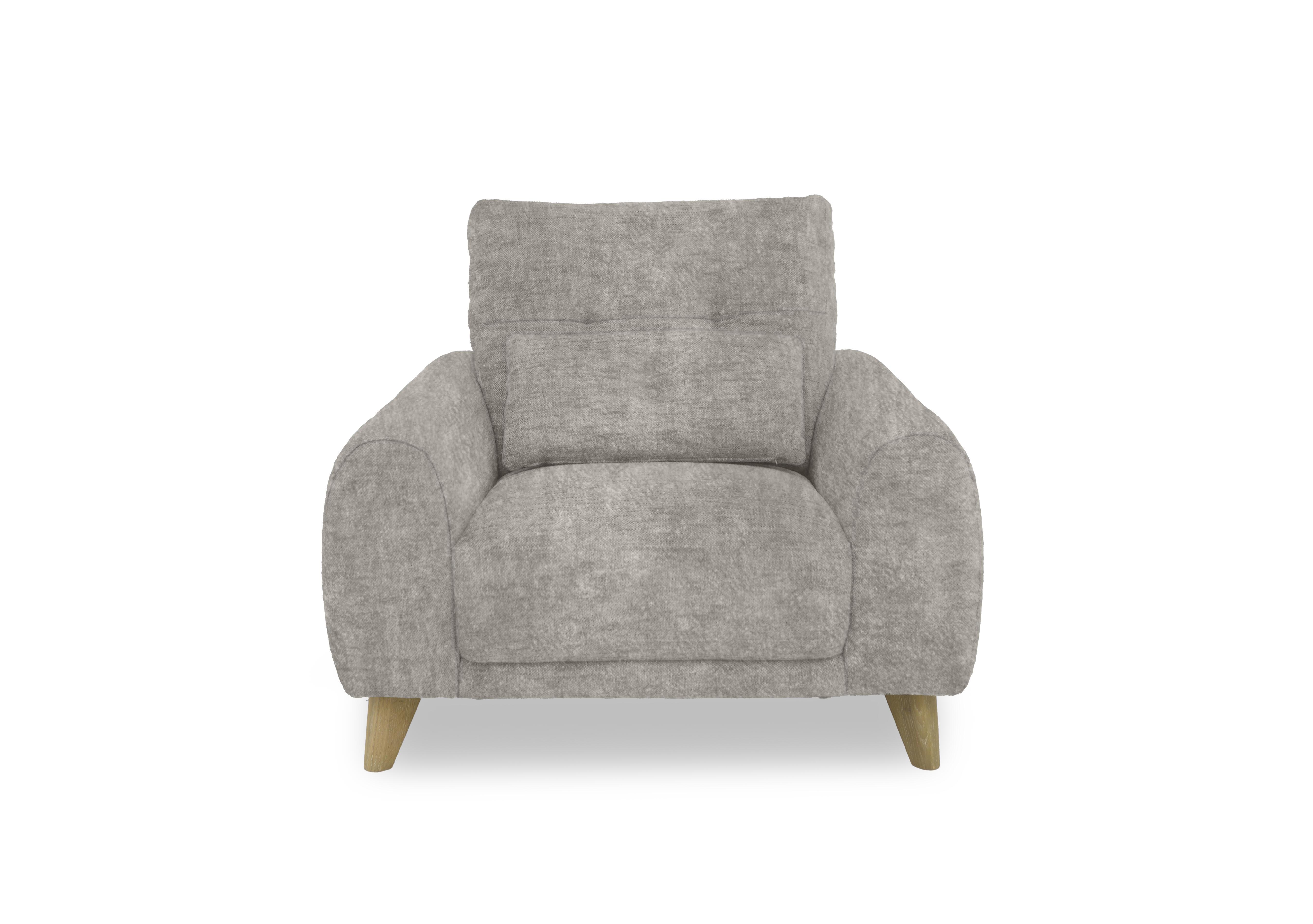 Malmo Fabric Chair in Bfa-Bnn-R28 Grey on Furniture Village