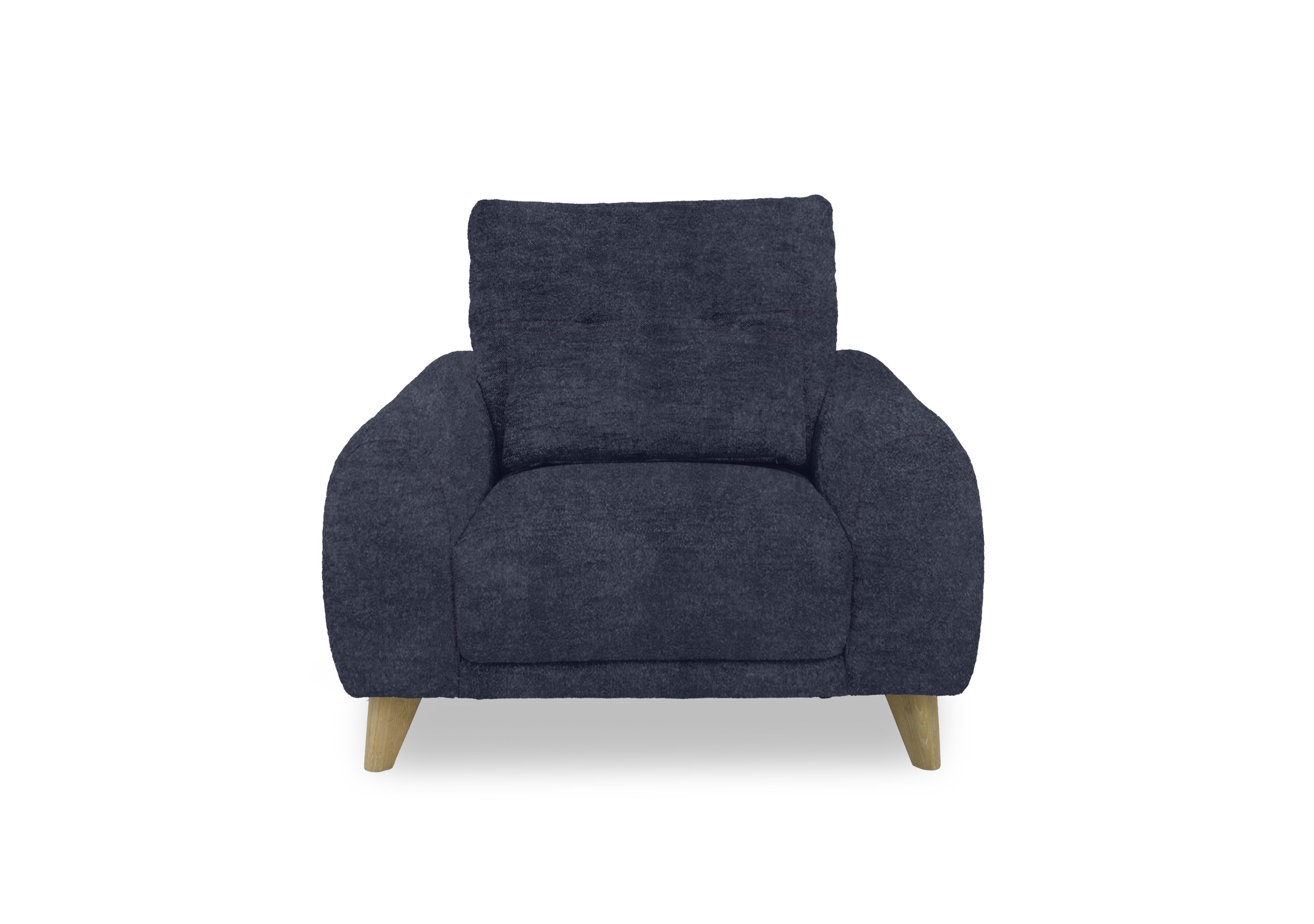 Malmo Fabric Chair in Bfa-Ori-R23 Blue on Furniture Village