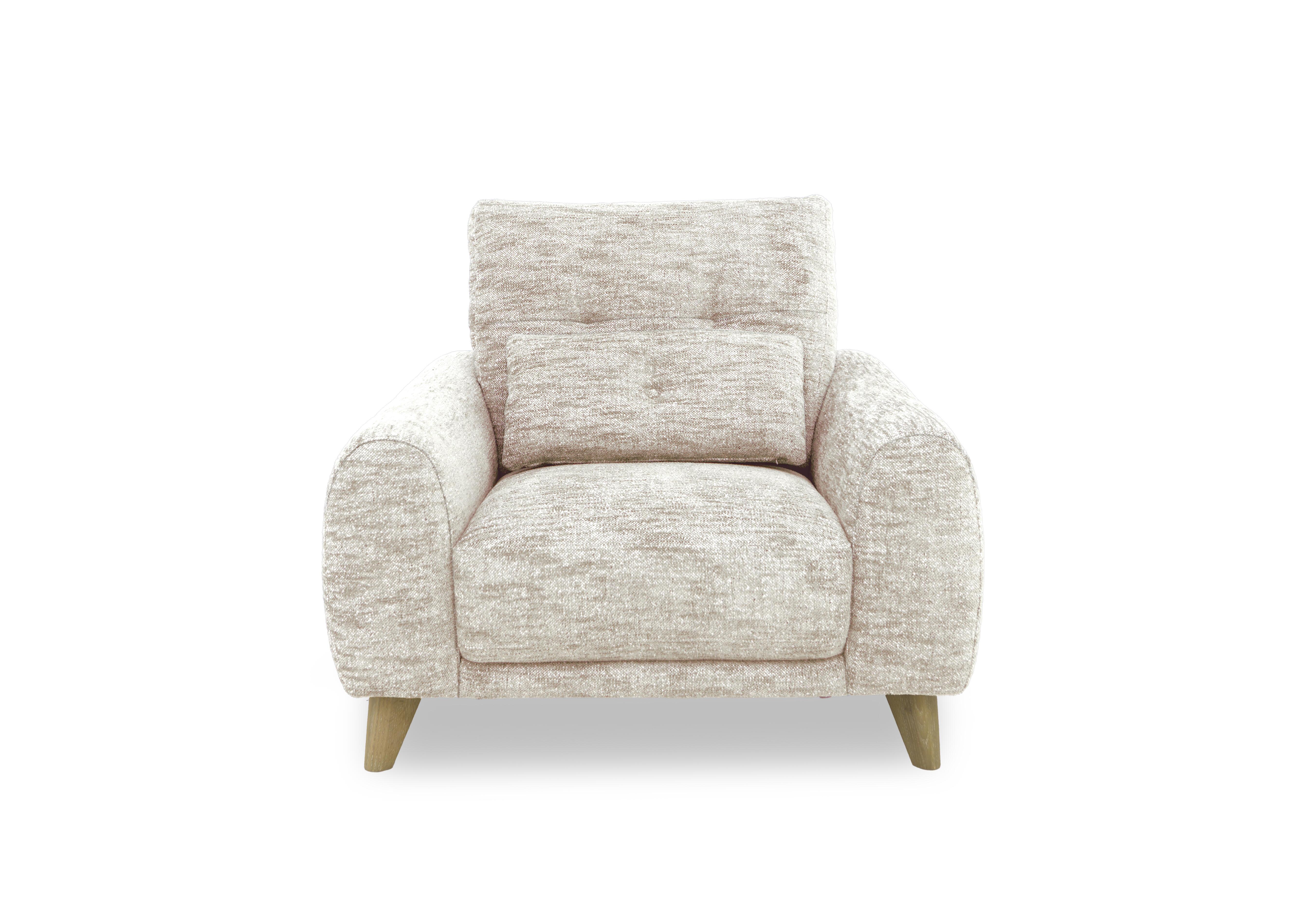 Malmo Fabric Chair in Fab-Mga-R04 Beige on Furniture Village