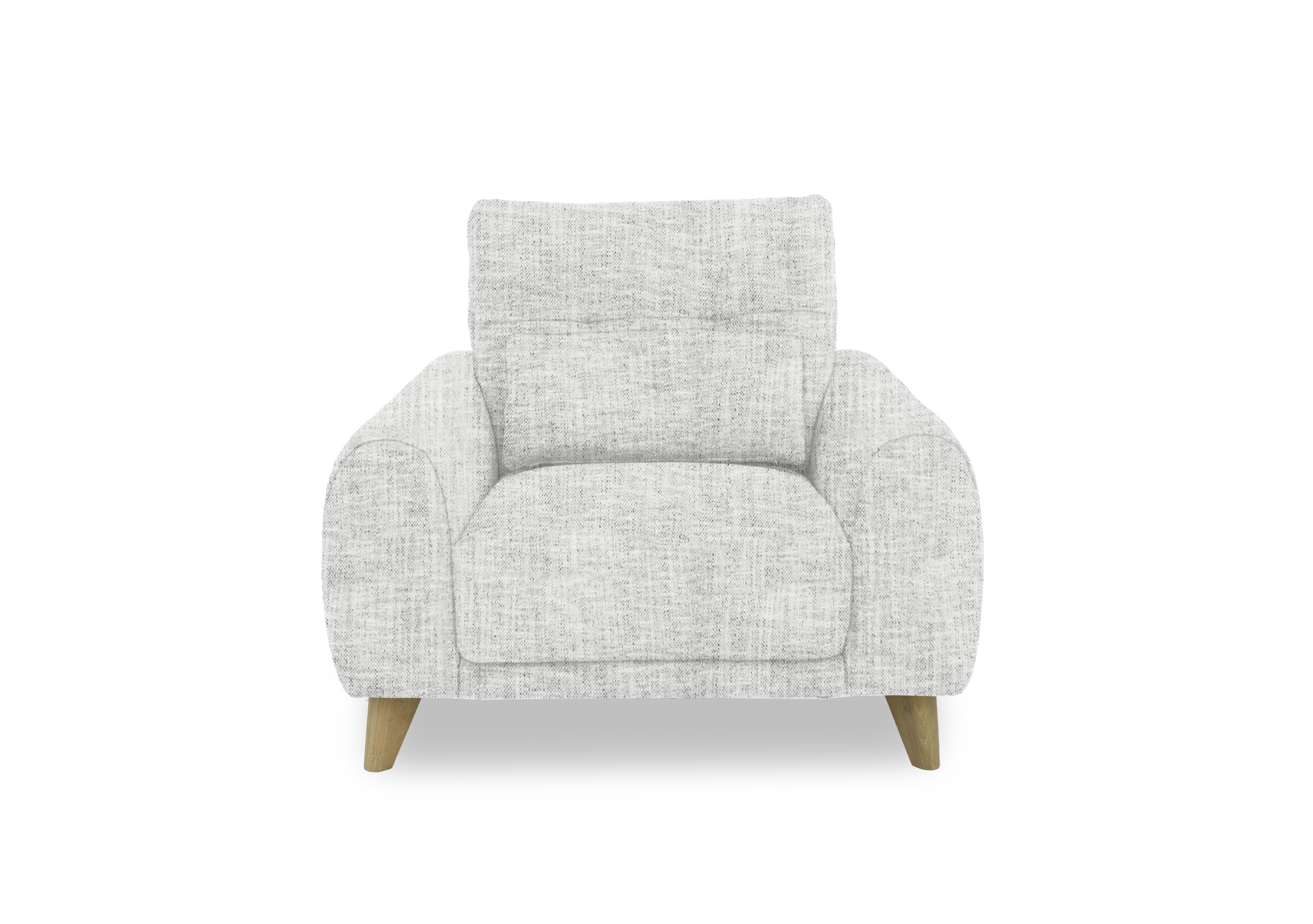 Malmo Fabric Chair in Fab-Mga-R06 Silver Green on Furniture Village