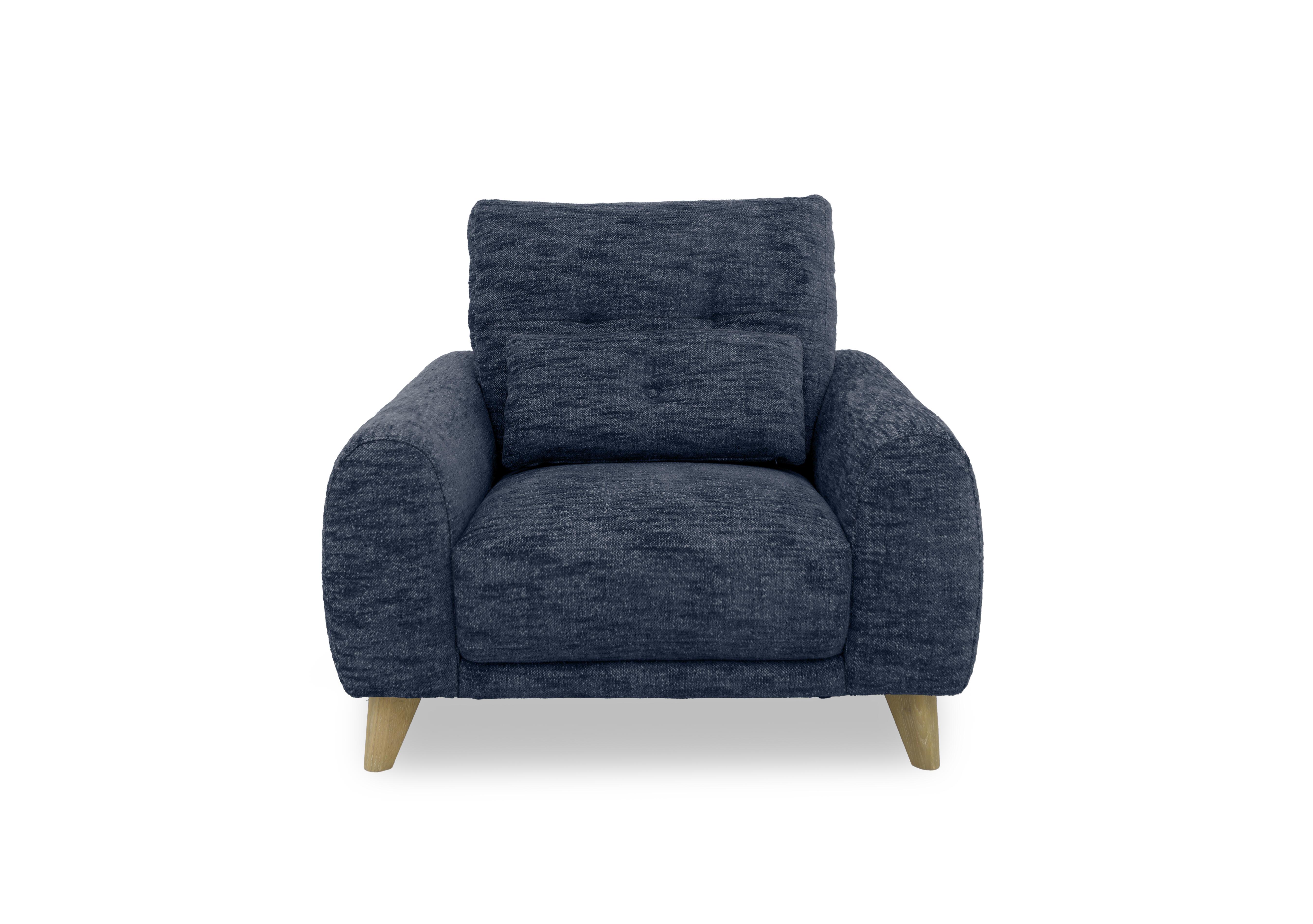 Malmo Fabric Chair in Fab-Mga-R10 Dark Denim on Furniture Village