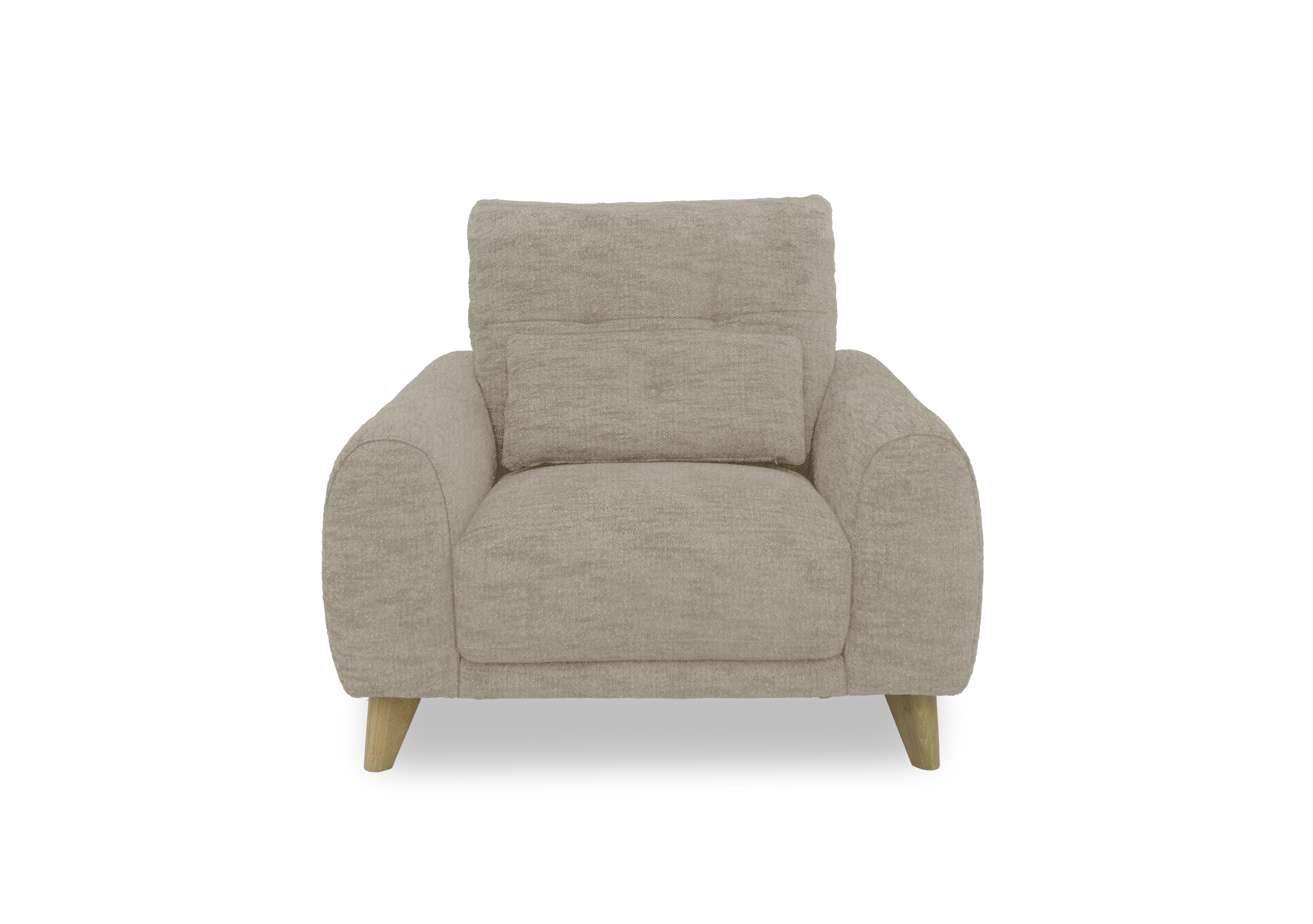 Malmo Fabric Chair in Fab-Ndo-R08 Pebble on Furniture Village
