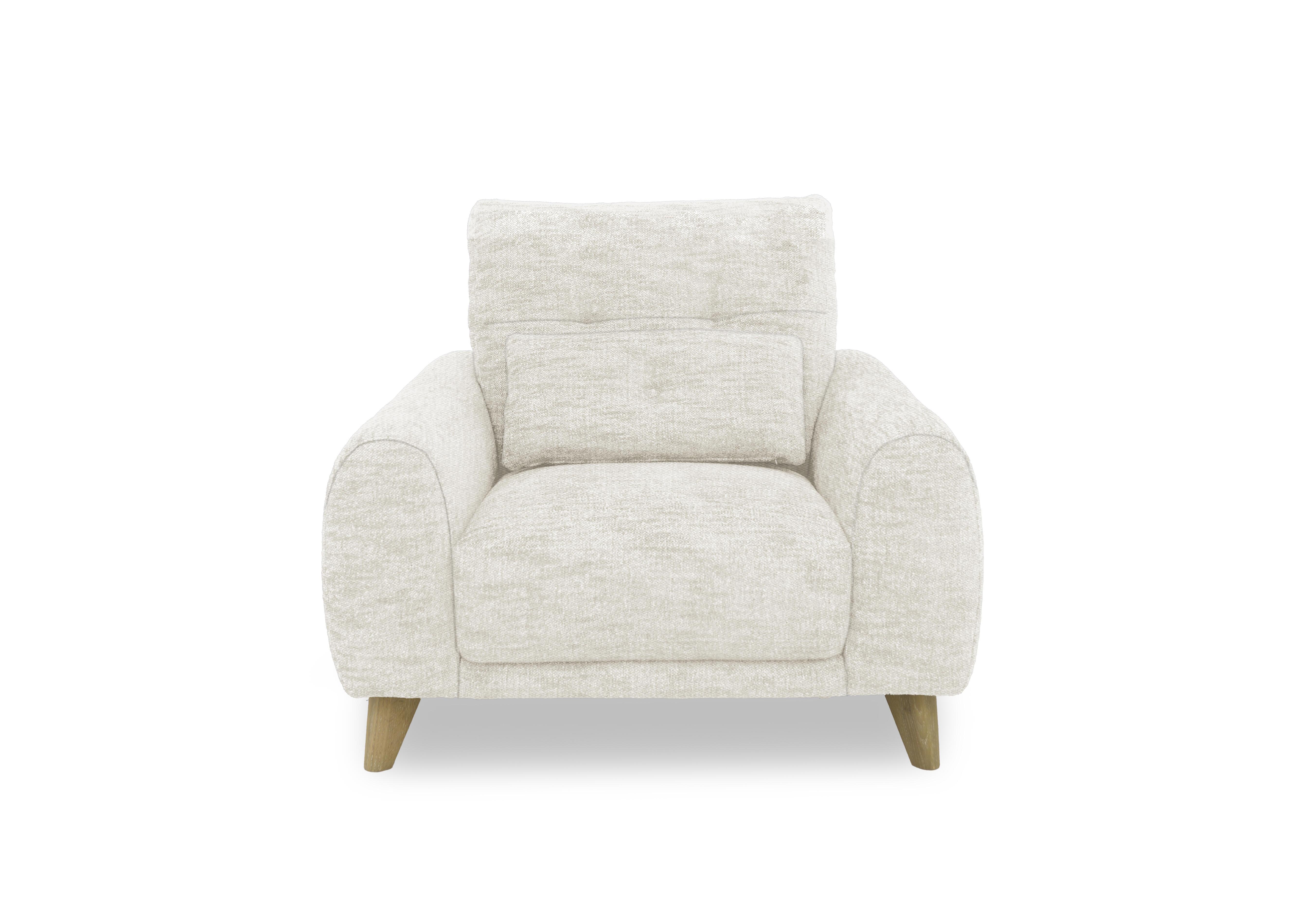 Malmo Fabric Chair in Fab-Ndo-R12 Light Grey on Furniture Village
