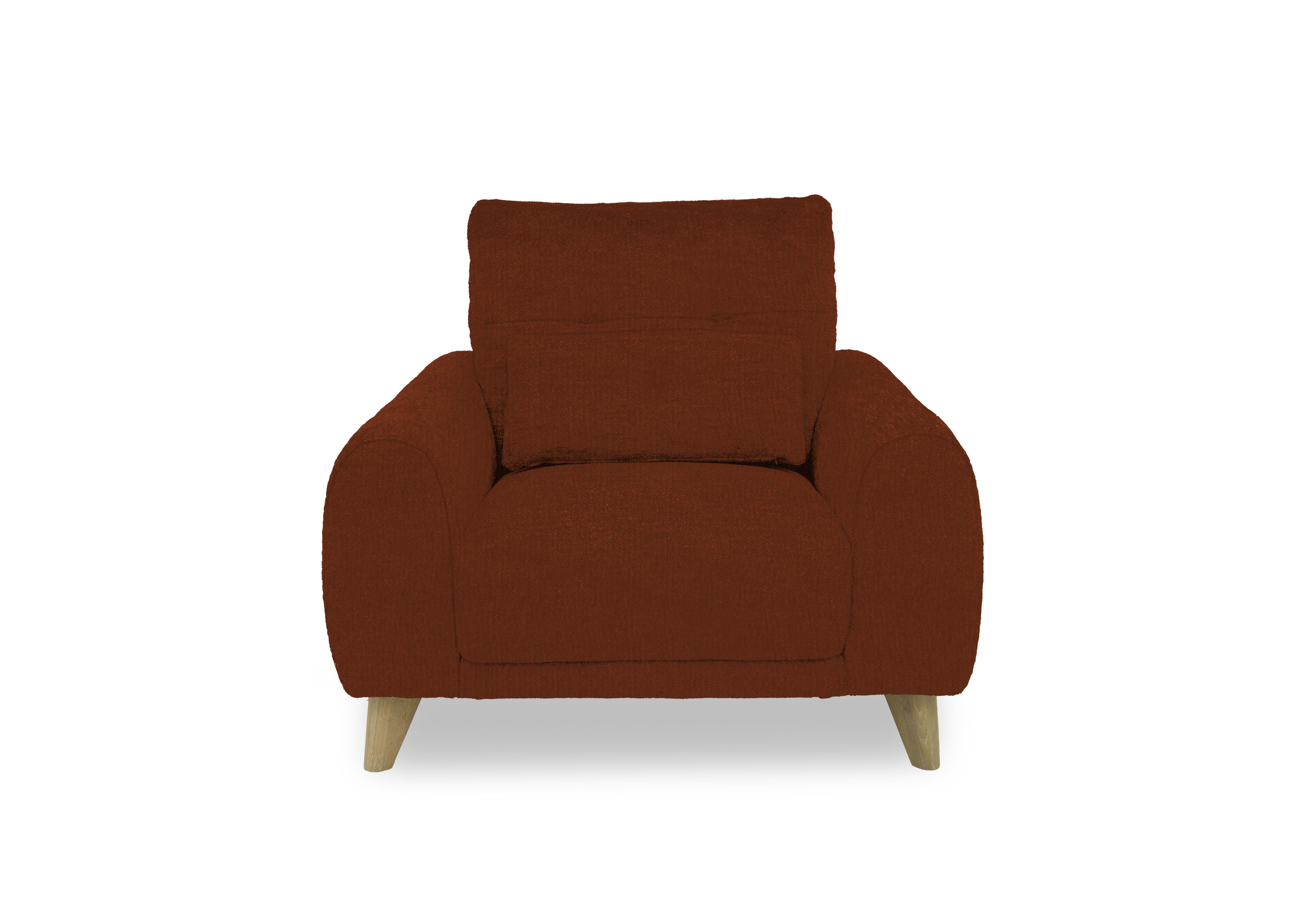 Malmo Fabric Chair in Fab-Ndo-R22 Caramel on Furniture Village