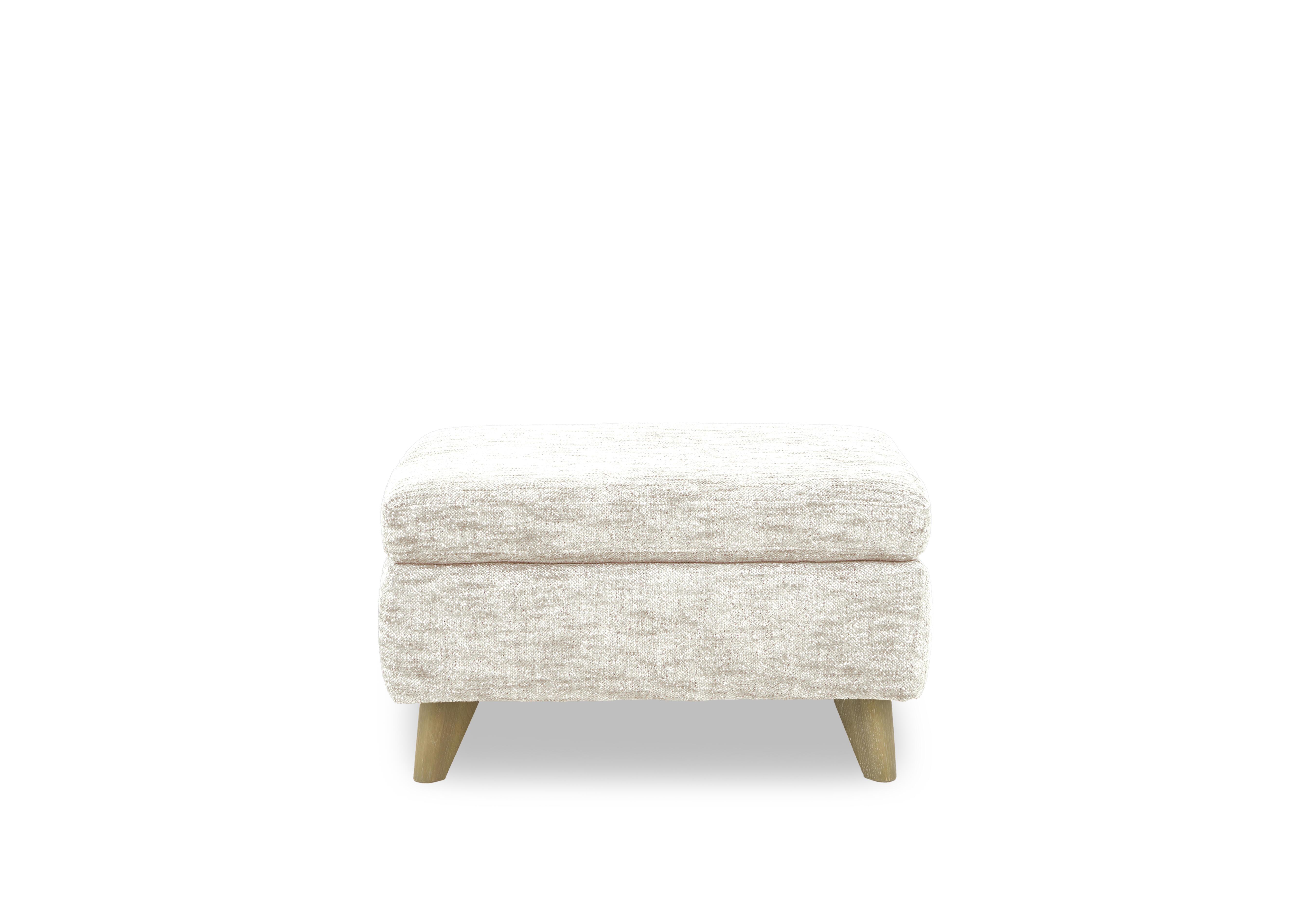 Malmo Fabric Coffee Table Storage Footstool in Fab-Mga-R04 Beige on Furniture Village