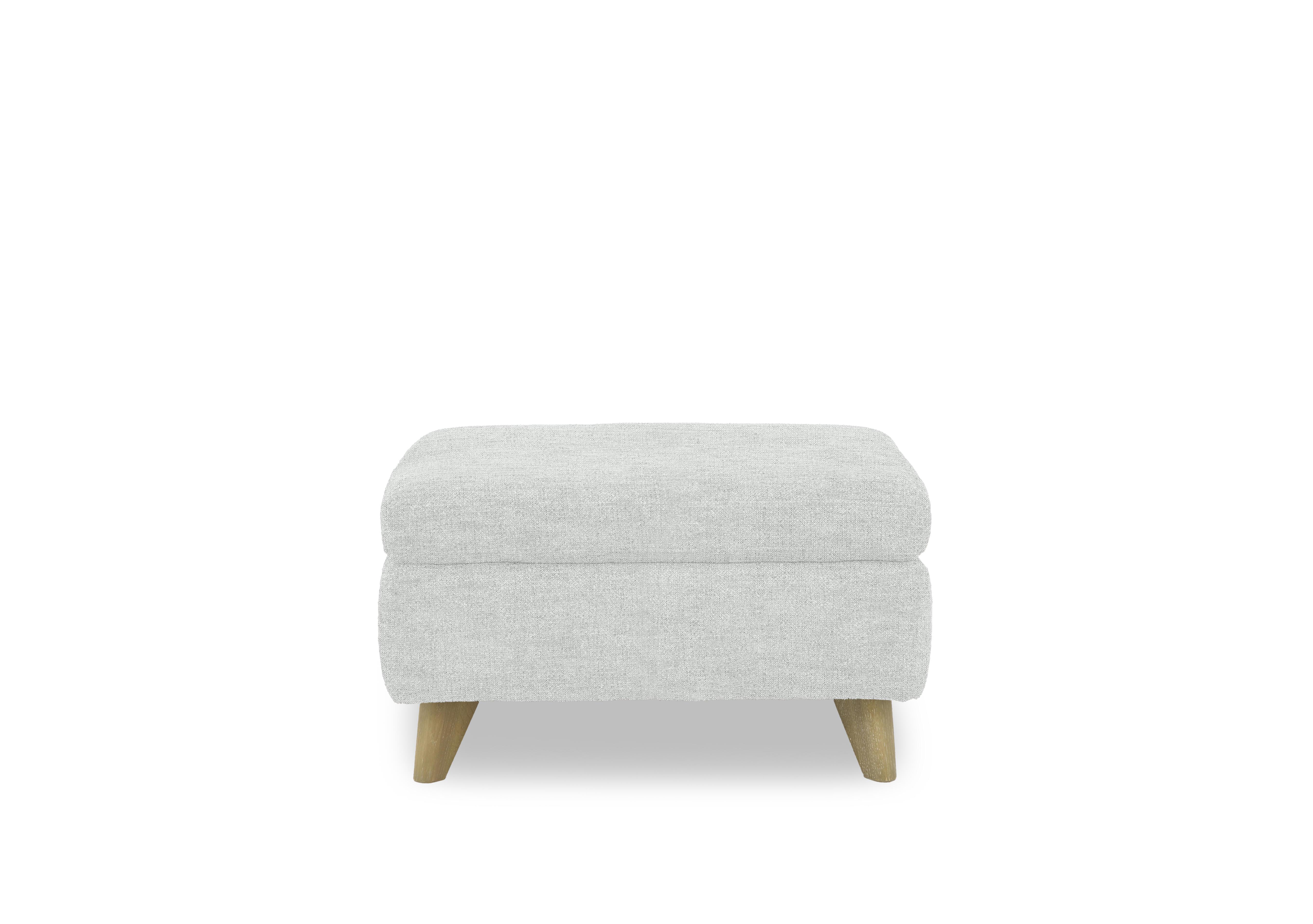 Malmo Fabric Coffee Table Storage Footstool in Fab-Mil-R104 Oyster on Furniture Village