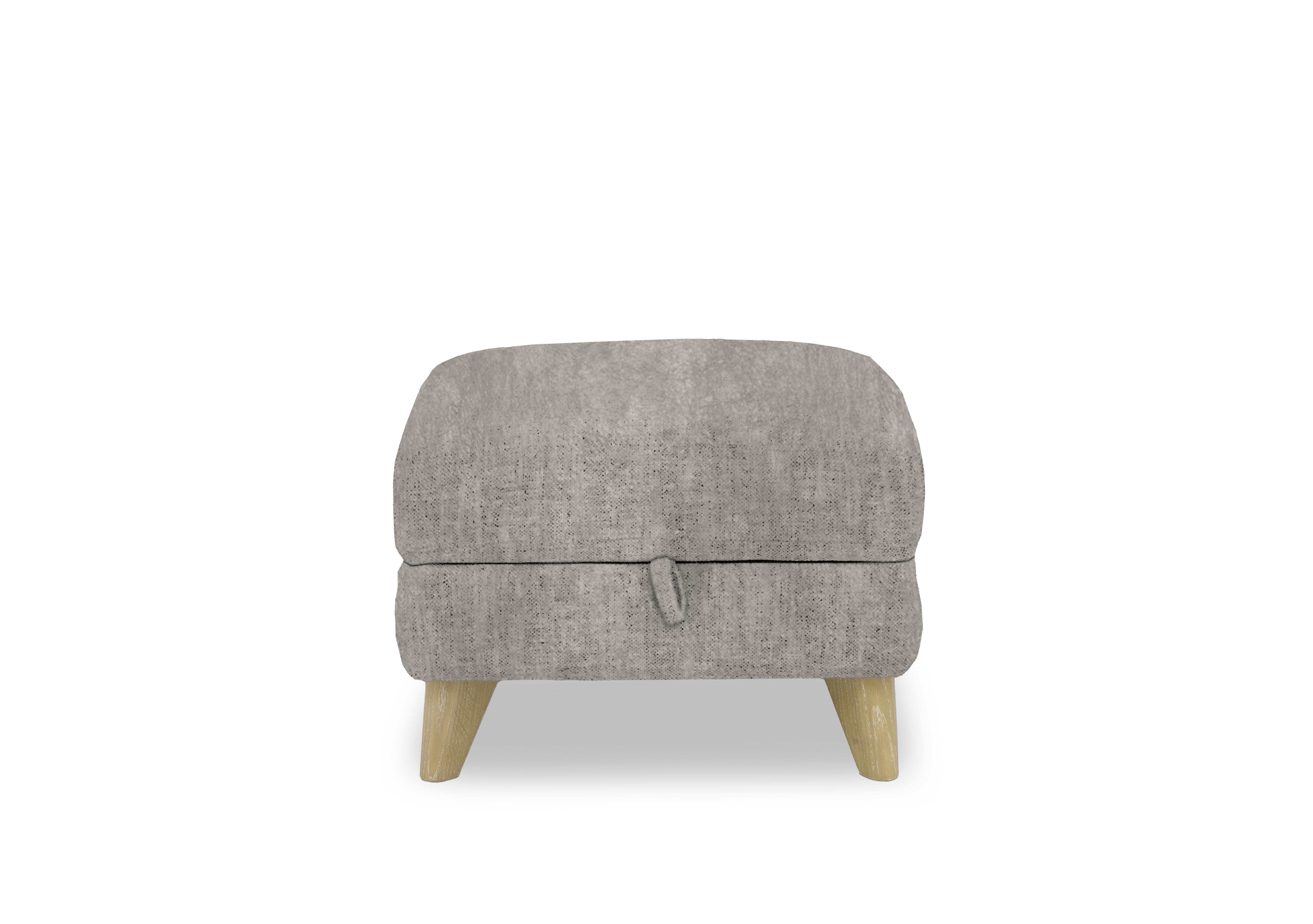 Malmo Fabric Storage Footstool in Bfa-Bnn-R28 Grey on Furniture Village