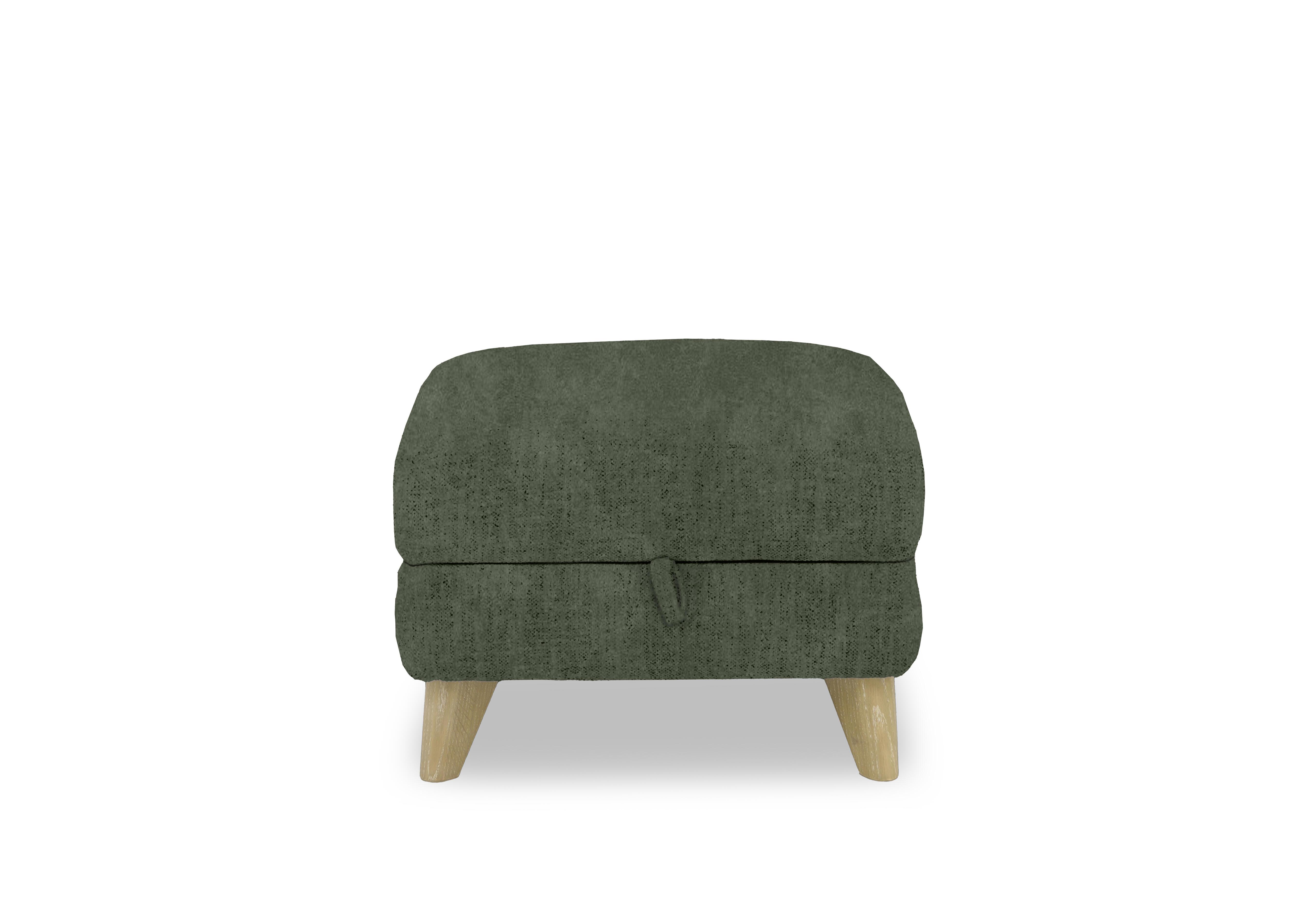Malmo Fabric Storage Footstool in Bfa-Ori-R12 Olive on Furniture Village