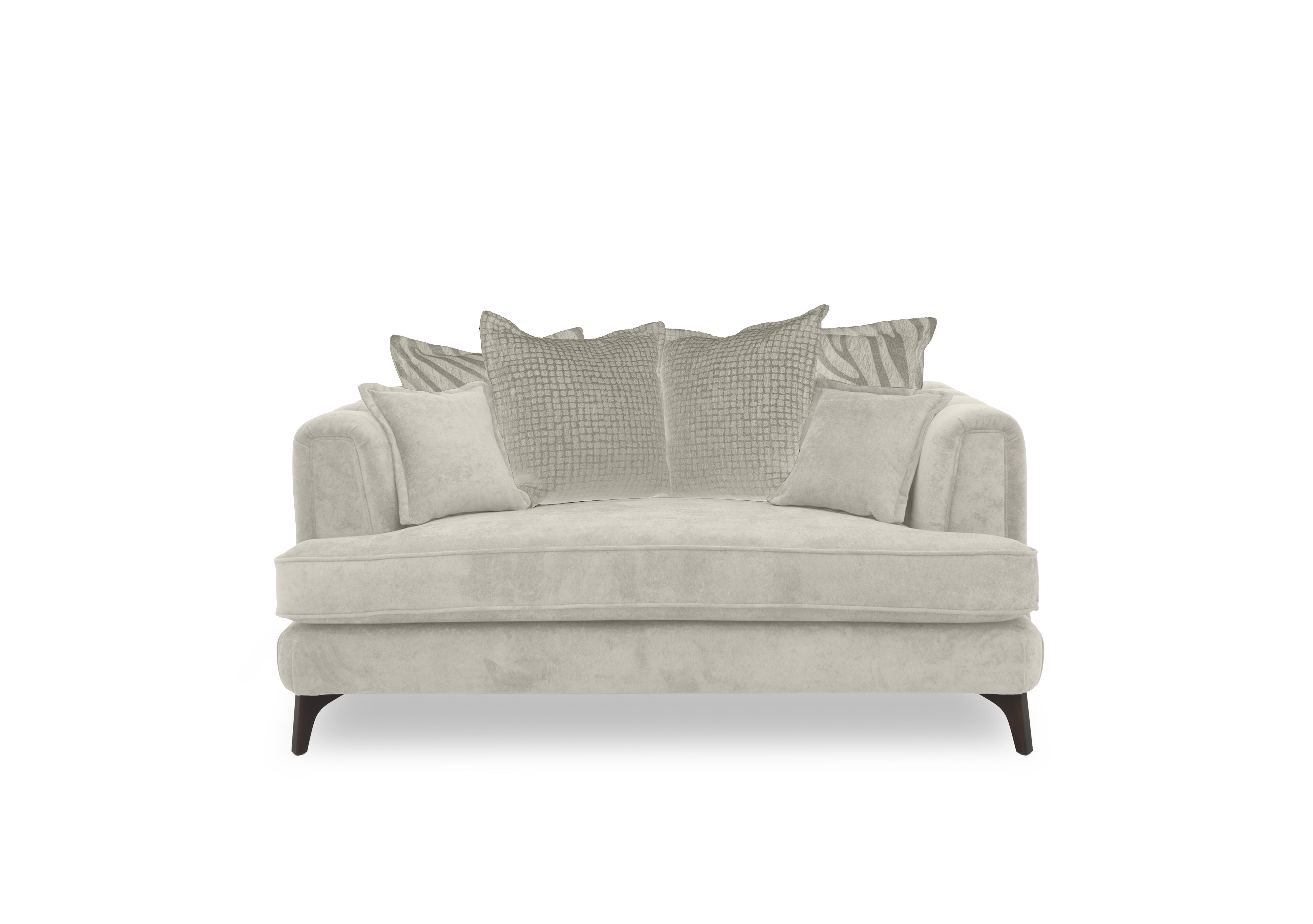 Farrah 2 Seater Scatter Back Sofa in Riga Cream - Zena Cream Dw on Furniture Village