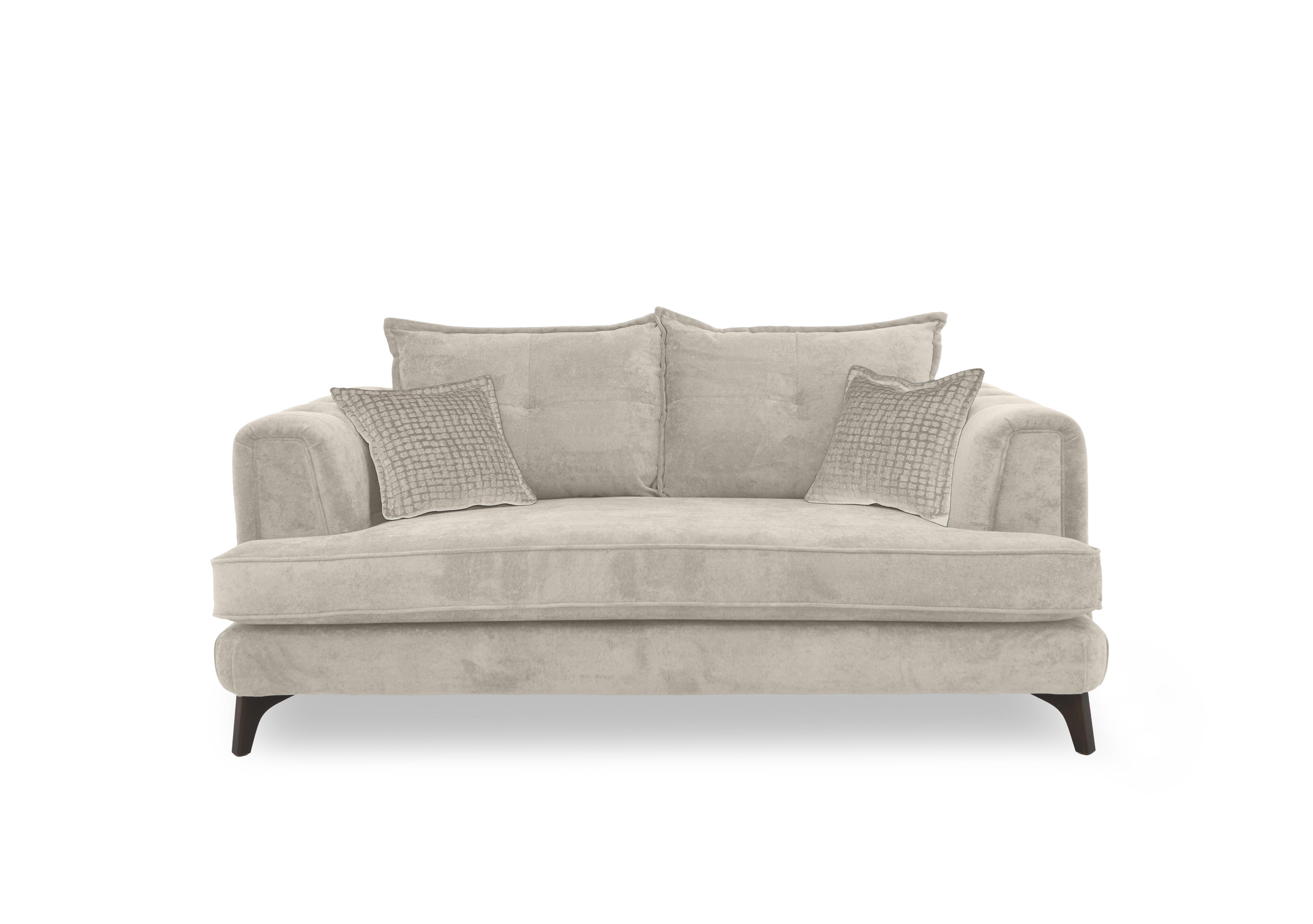 Farrah 3 Seater Classic Back Sofa in Riga Cream - Zena Cream Dw on Furniture Village
