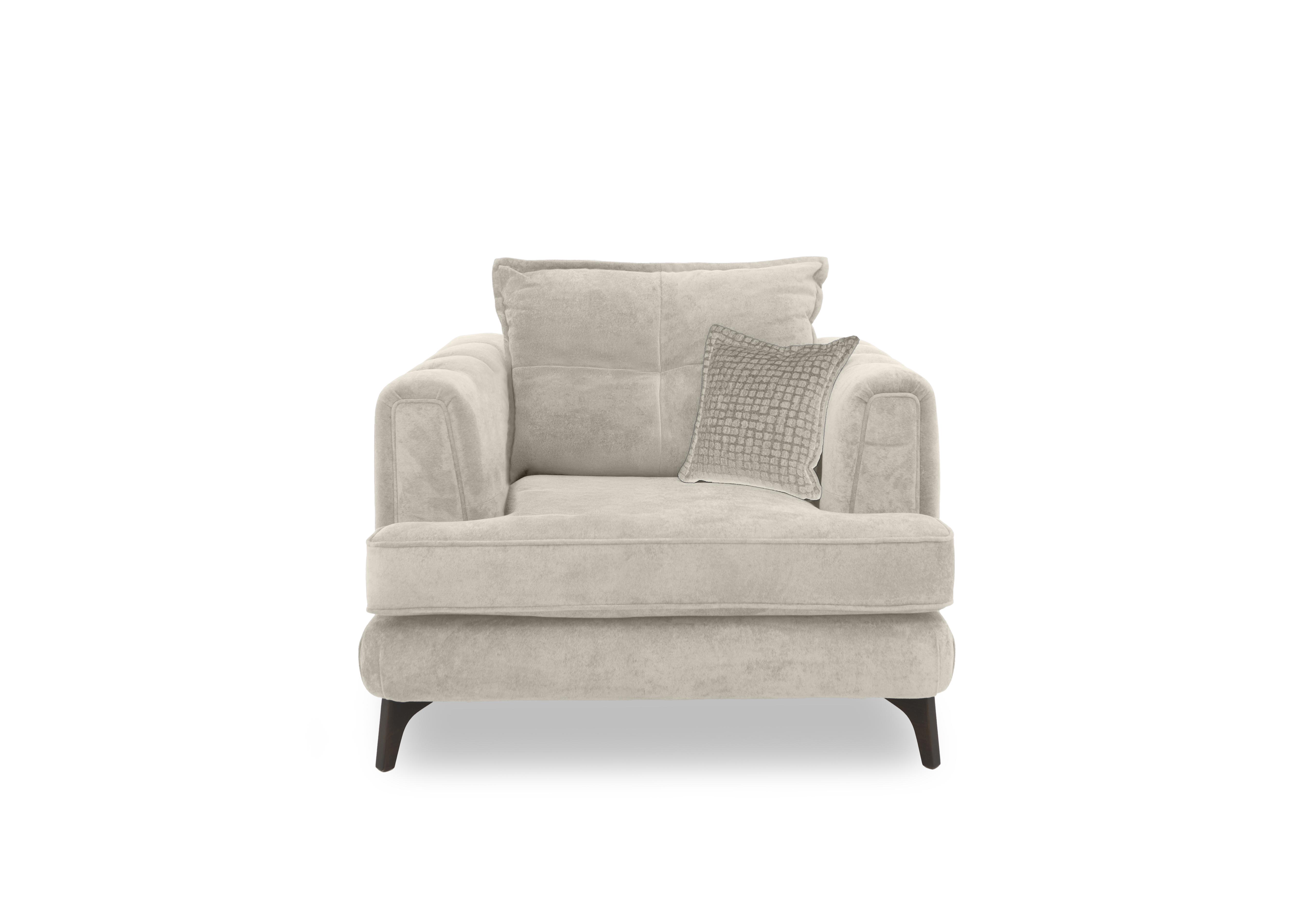 Farrah Classic Back Chair in Riga Cream - Zena Cream Dw on Furniture Village