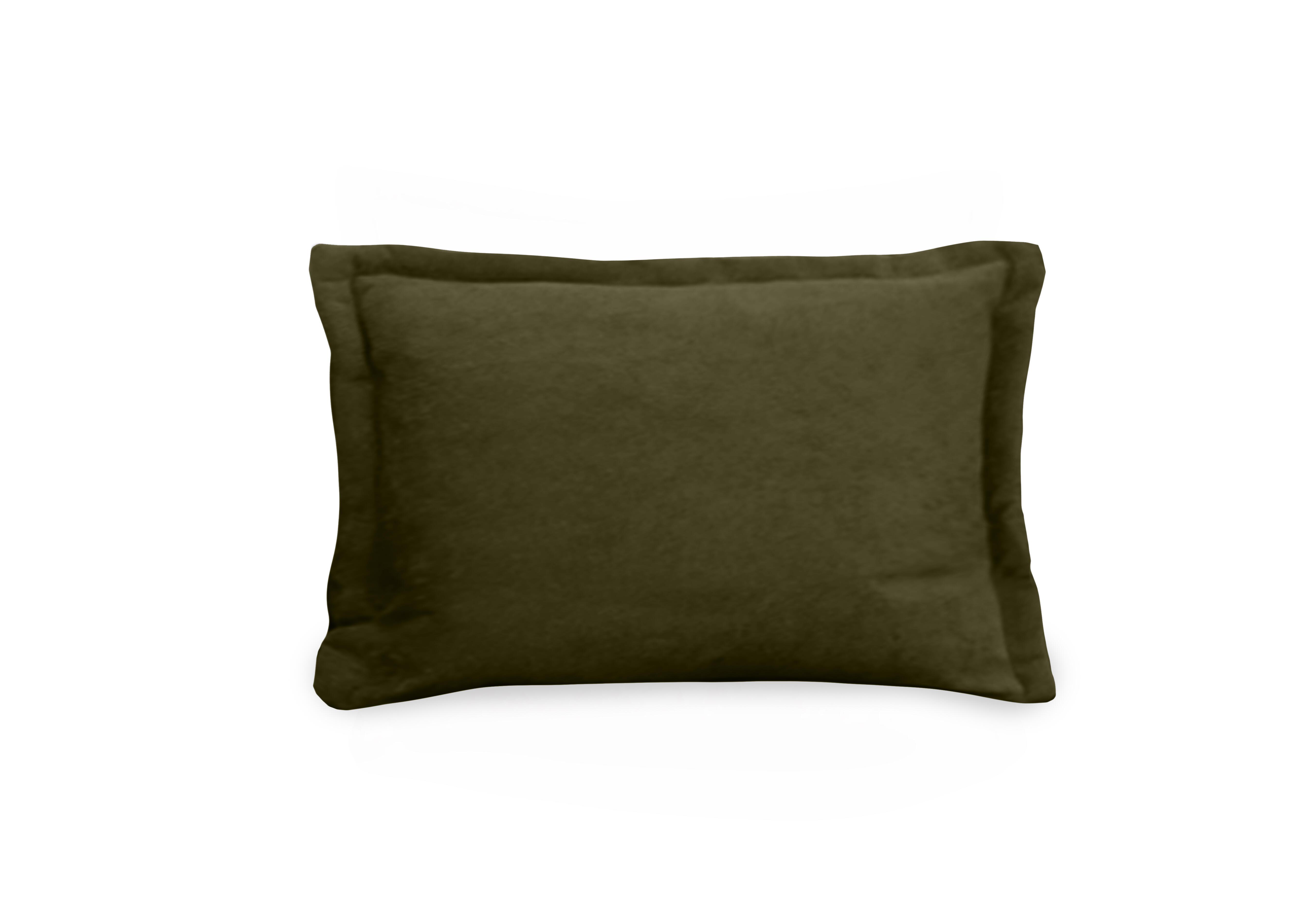 Farrah Bolster Cushion in Riga Khaki on Furniture Village