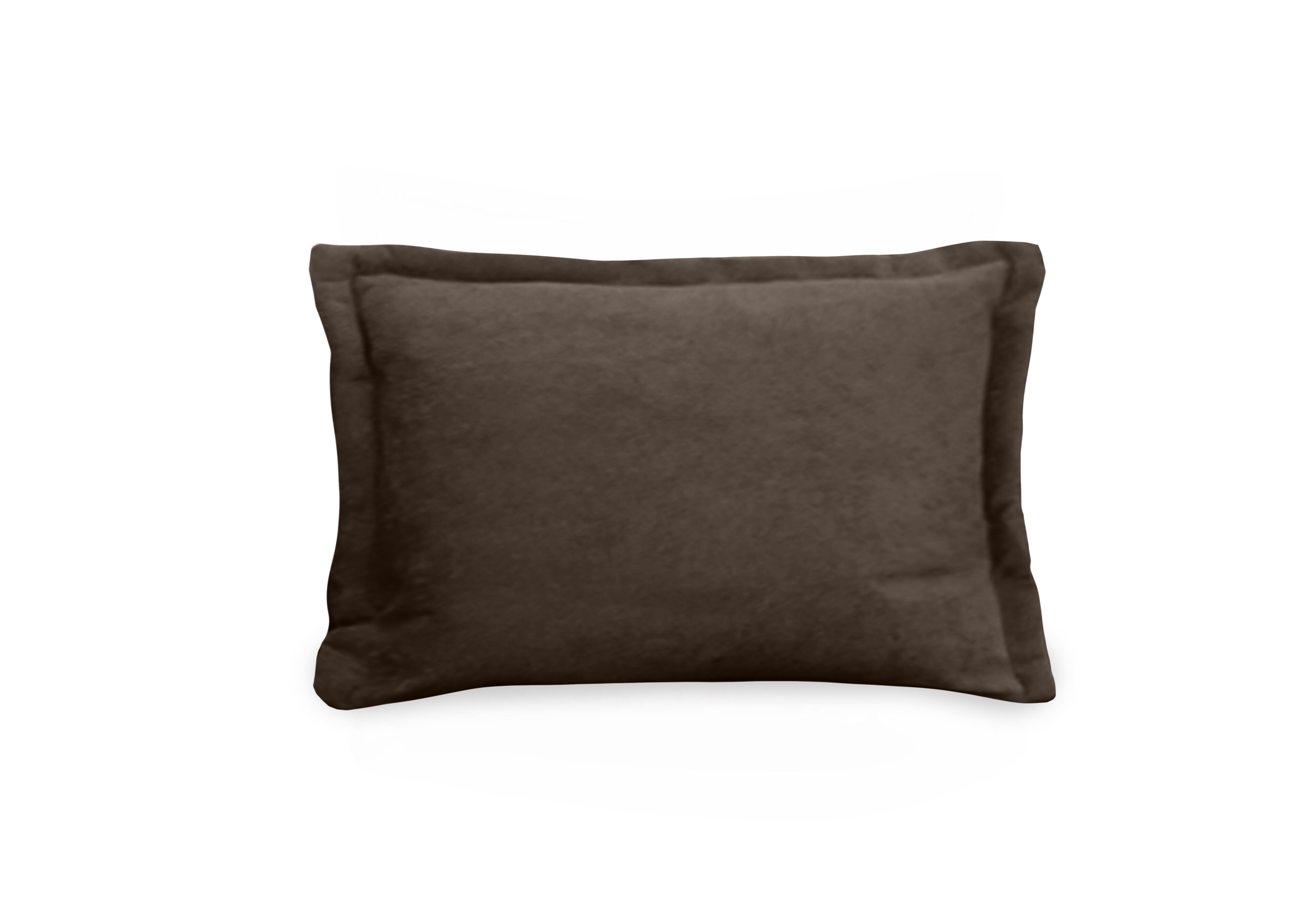 Farrah Bolster Cushion in Riga Mocha on Furniture Village