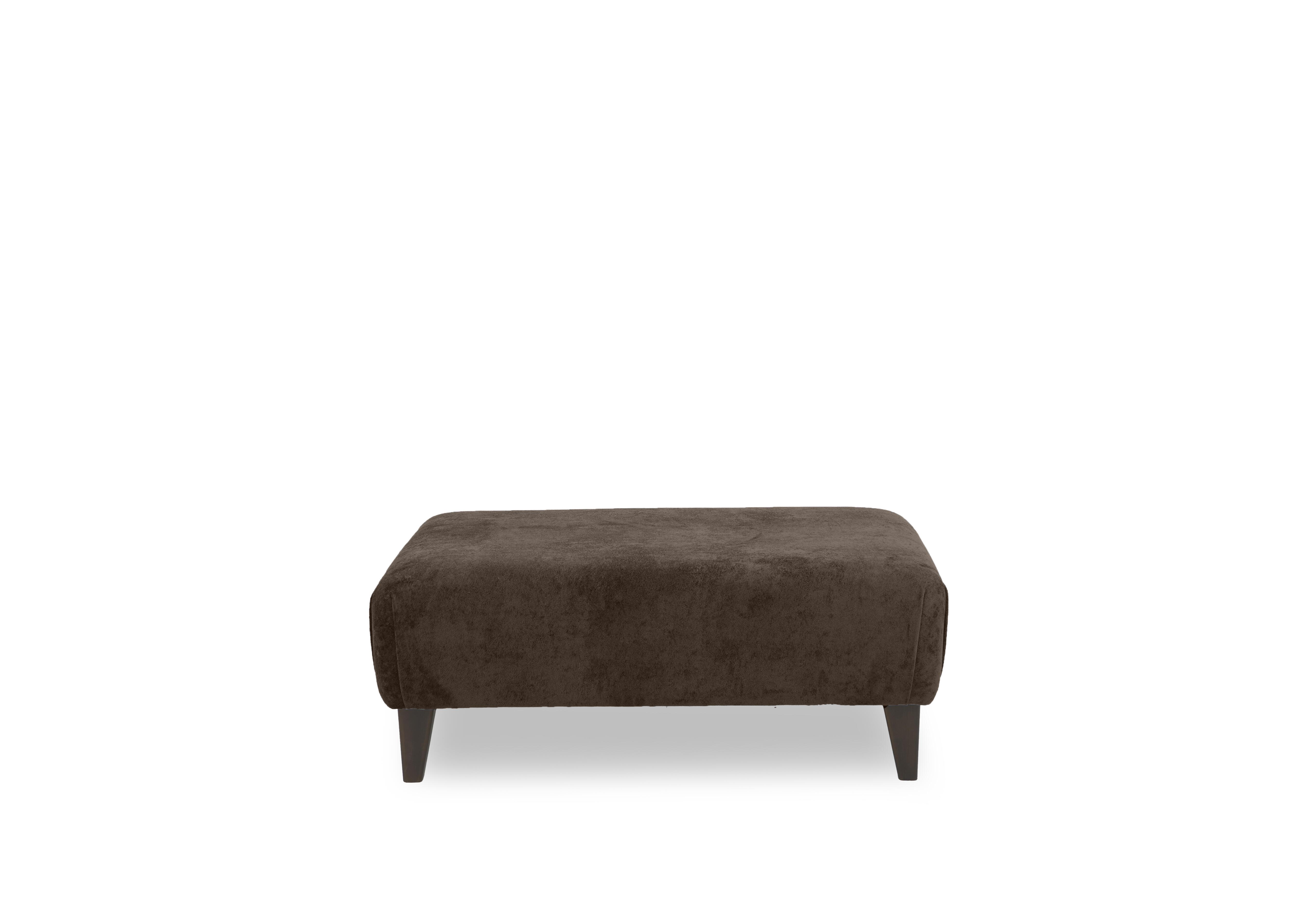 Farrah Large Footstool in Riga Mocha Dw on Furniture Village