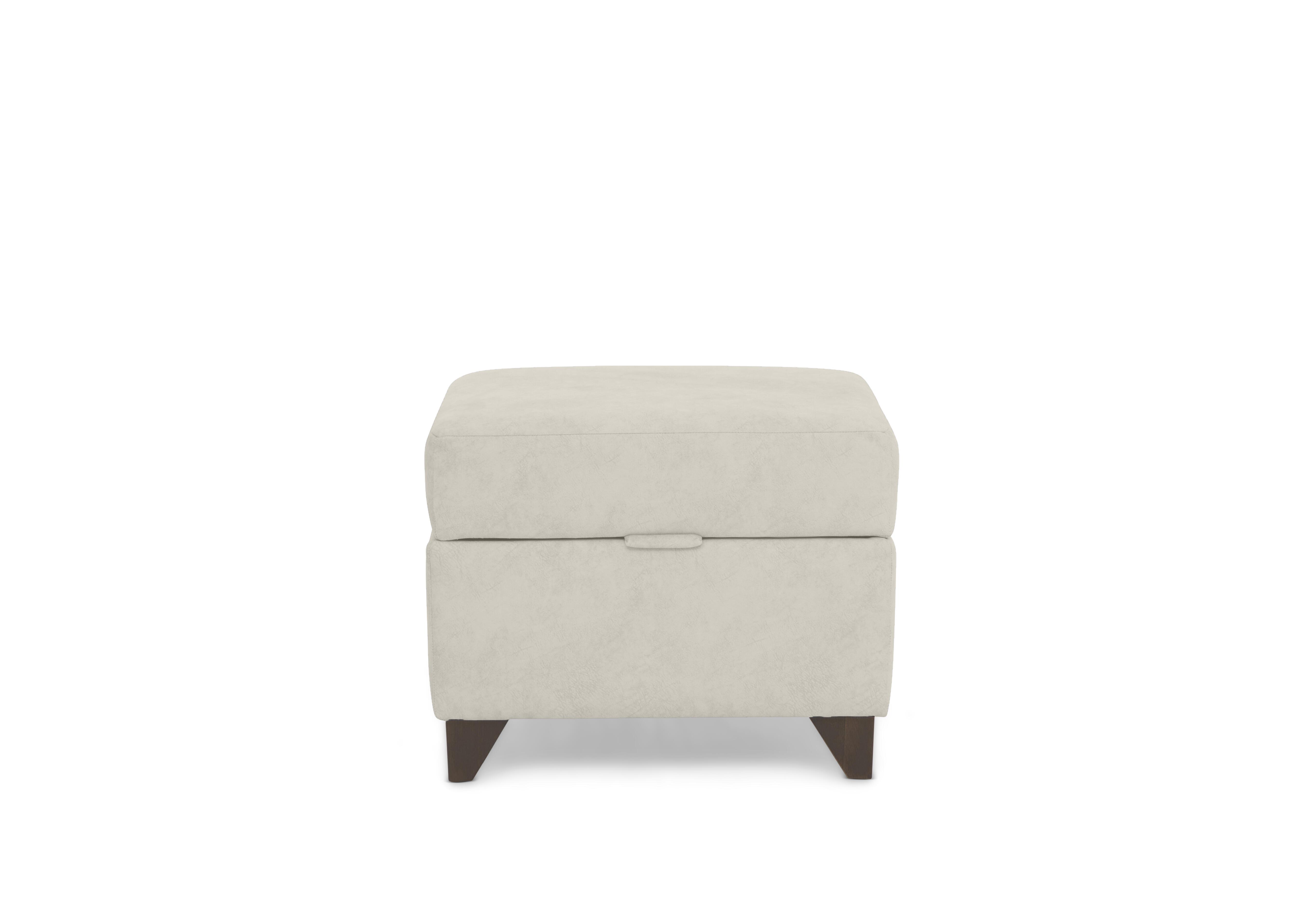 Farrah Storage Footstool in Riga Cream Dw on Furniture Village
