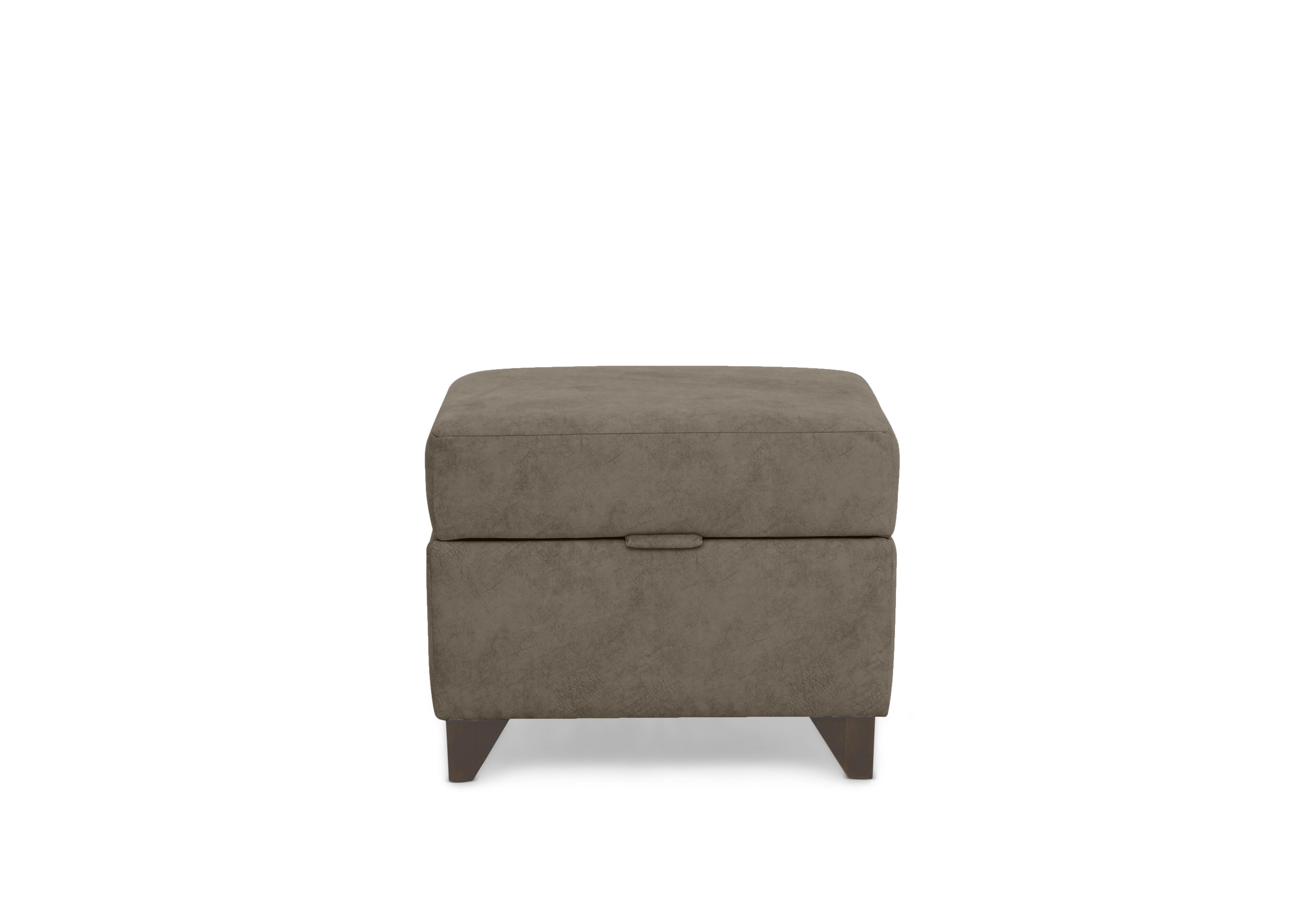 Farrah Storage Footstool in Riga Mink Dw on Furniture Village