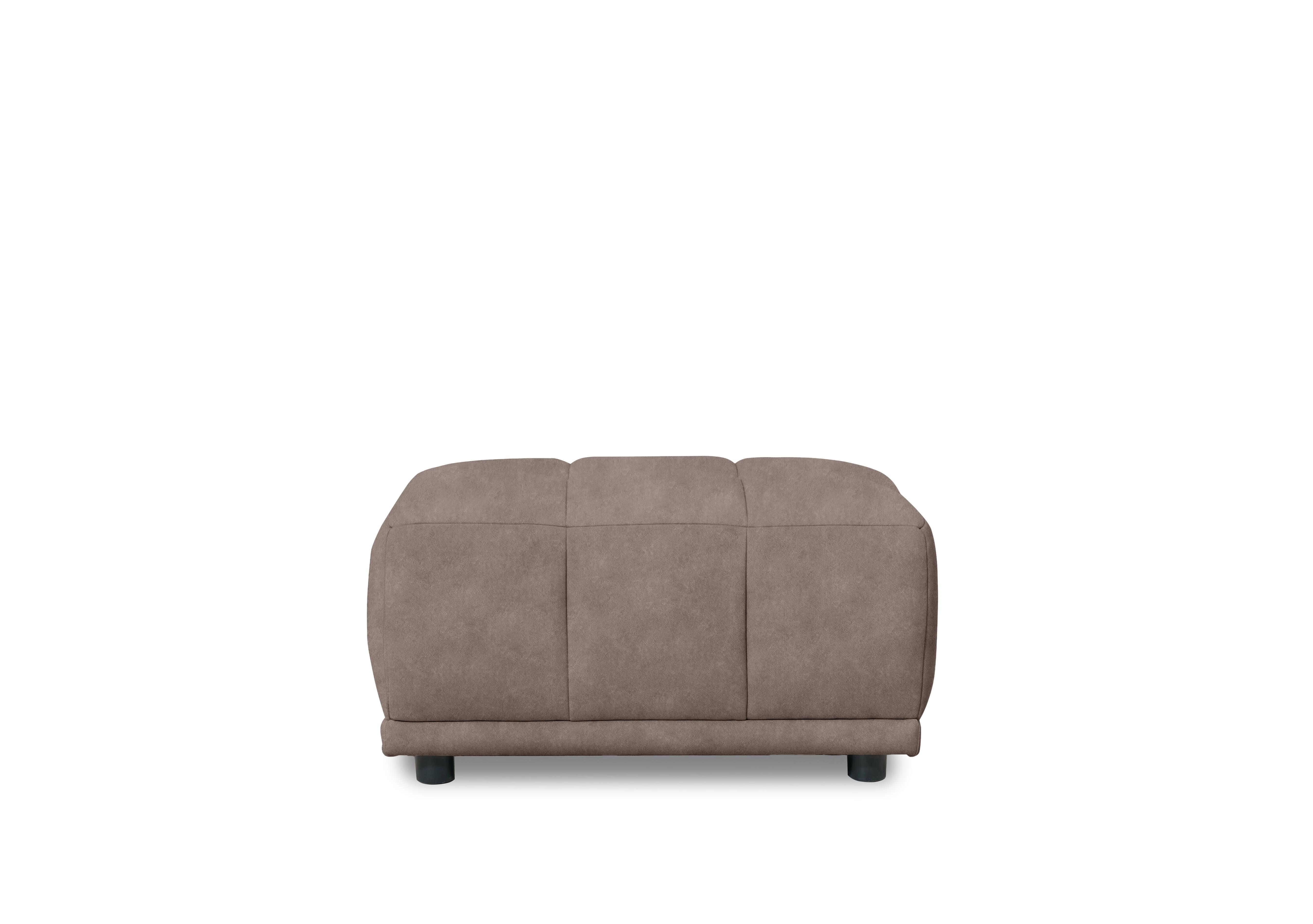 Cube Fabric Large Footstool in Marble Charcoal Grey 18175 on Furniture Village