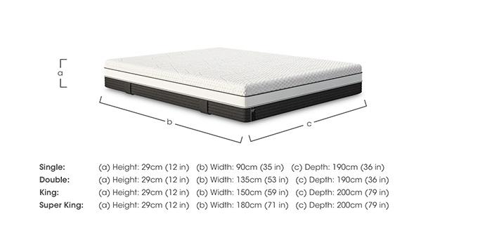 Diamond Spring Free Deluxe Mattress in  on Furniture Village