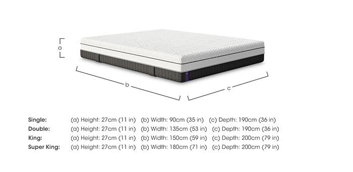 Helix Hybrid Deluxe Mattress in  on Furniture Village