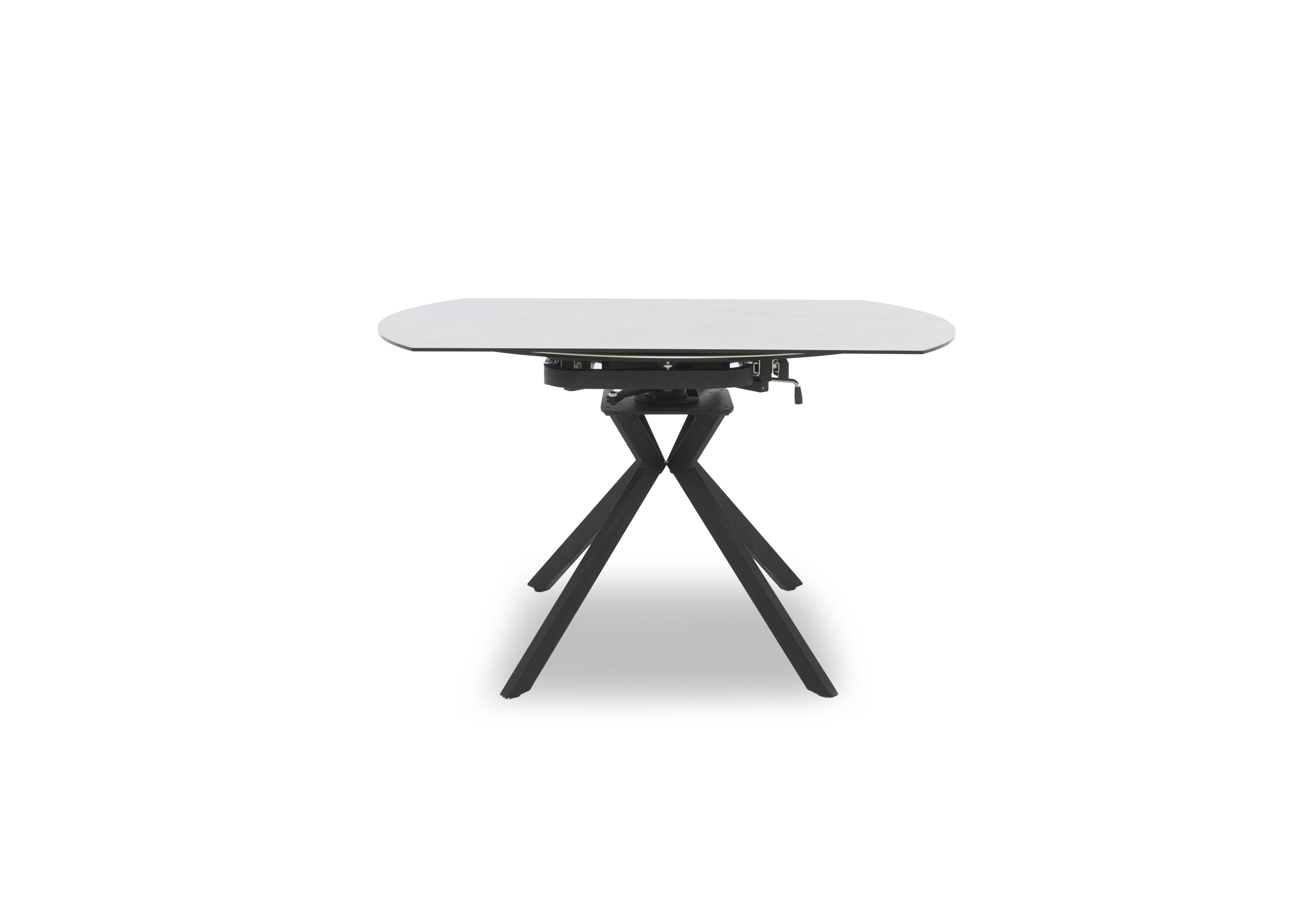 Quattro Extending Swivel Dining Table in Sand on Furniture Village