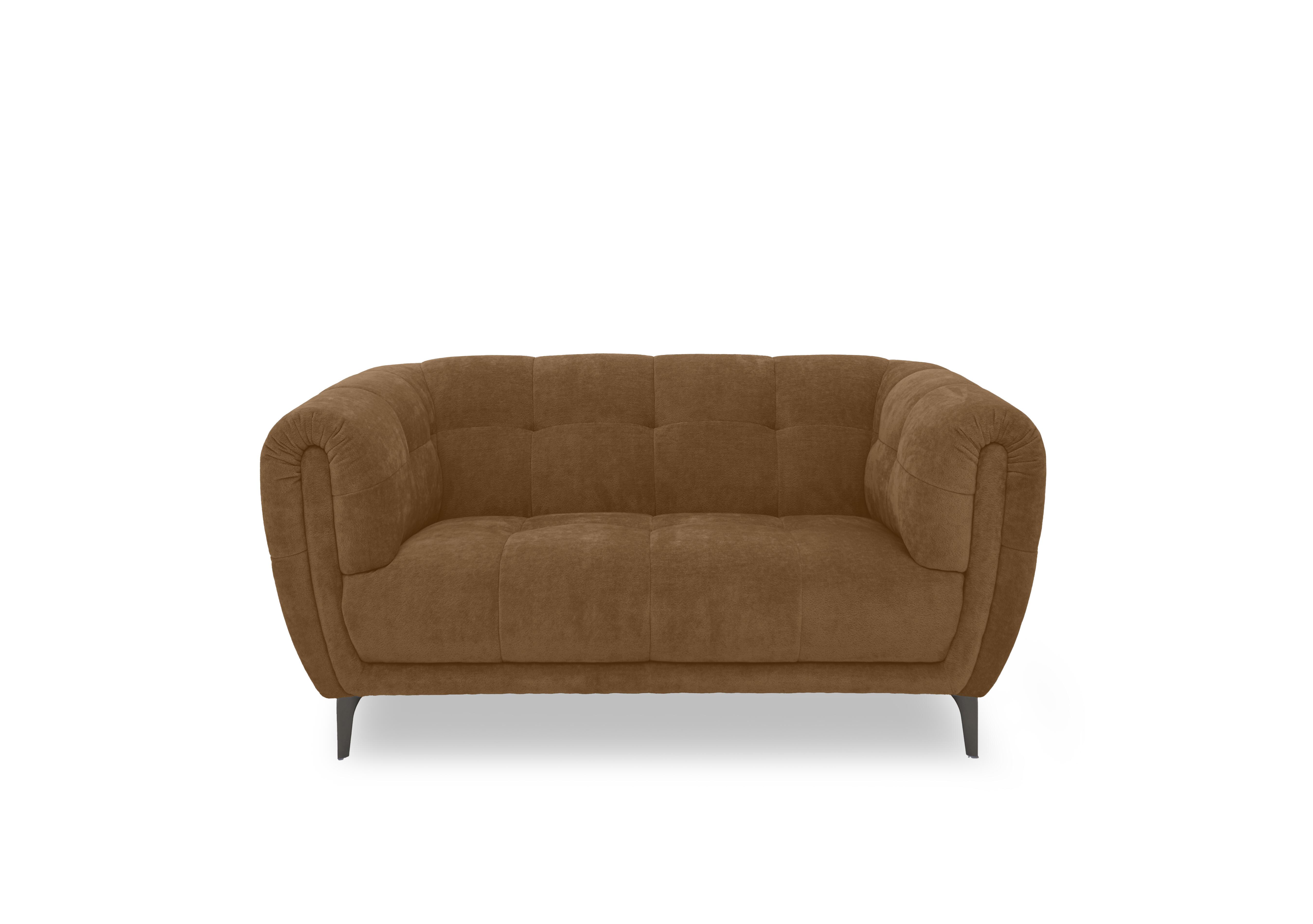Sienna Fabric 2 Seater Sofa in Bella Copper 43273 on Furniture Village
