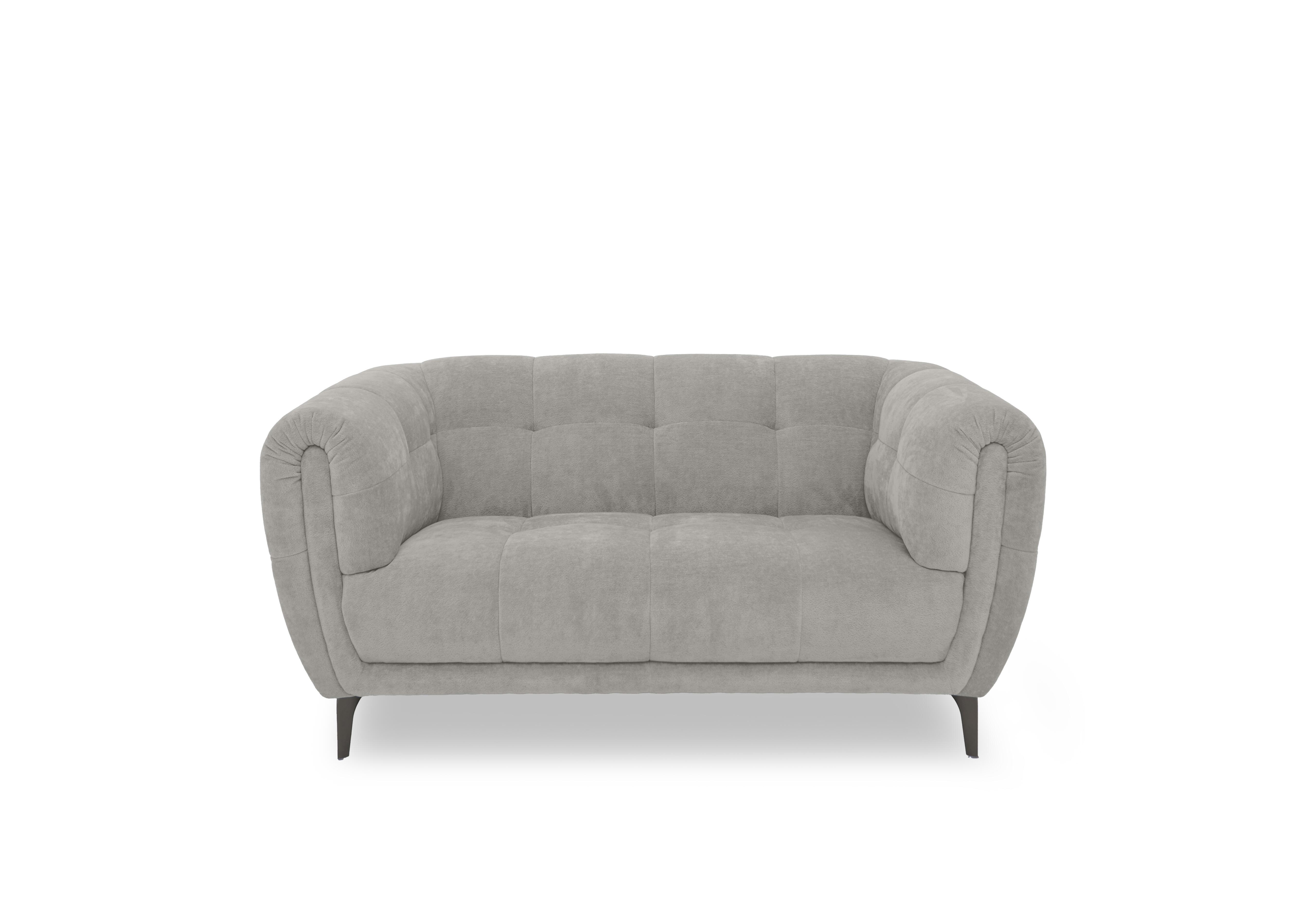 Sienna Fabric 2 Seater Sofa in Bella Lead Grey 43451 on Furniture Village
