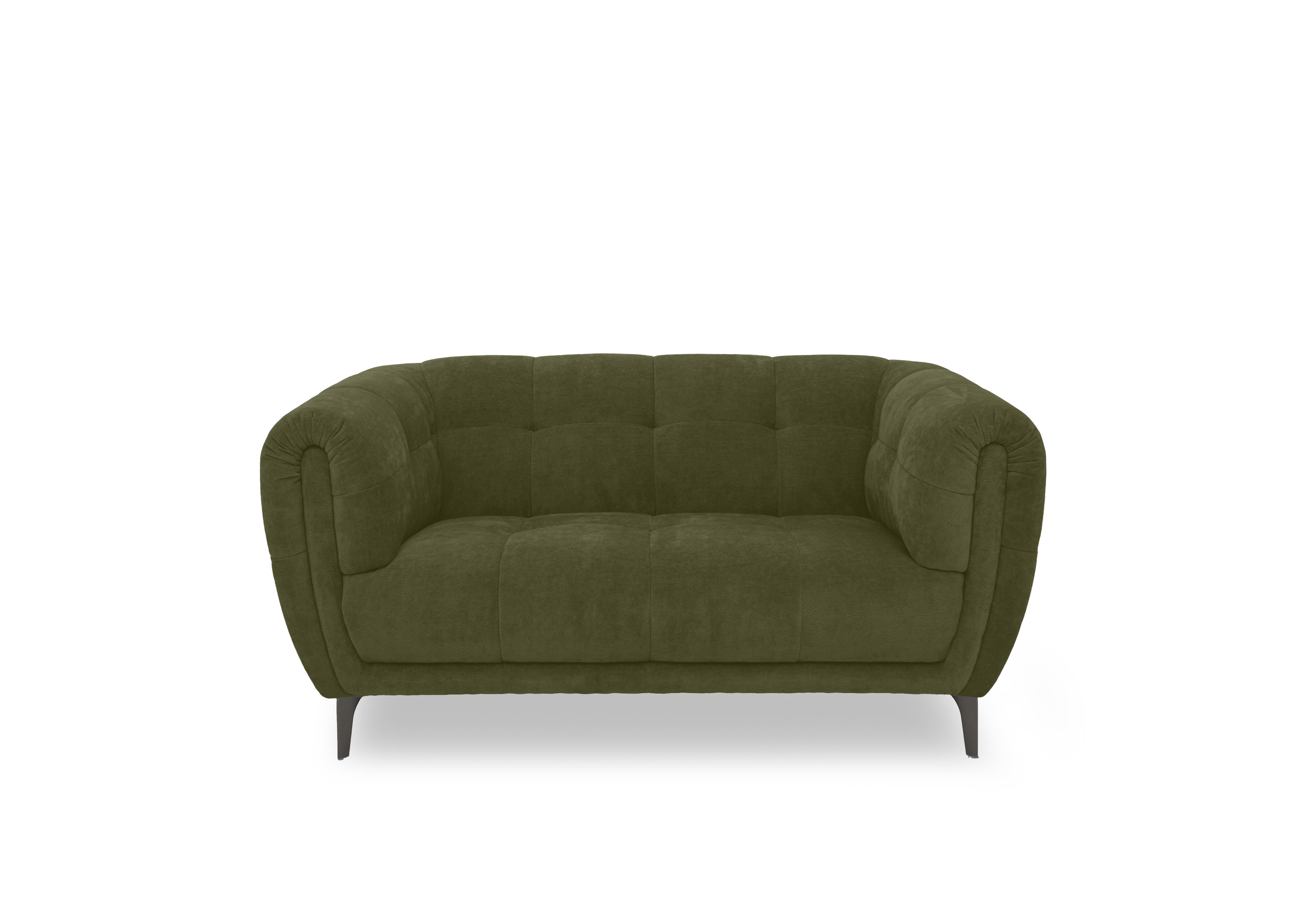 Sienna Fabric 2 Seater Sofa in Bella Olive 43351 on Furniture Village